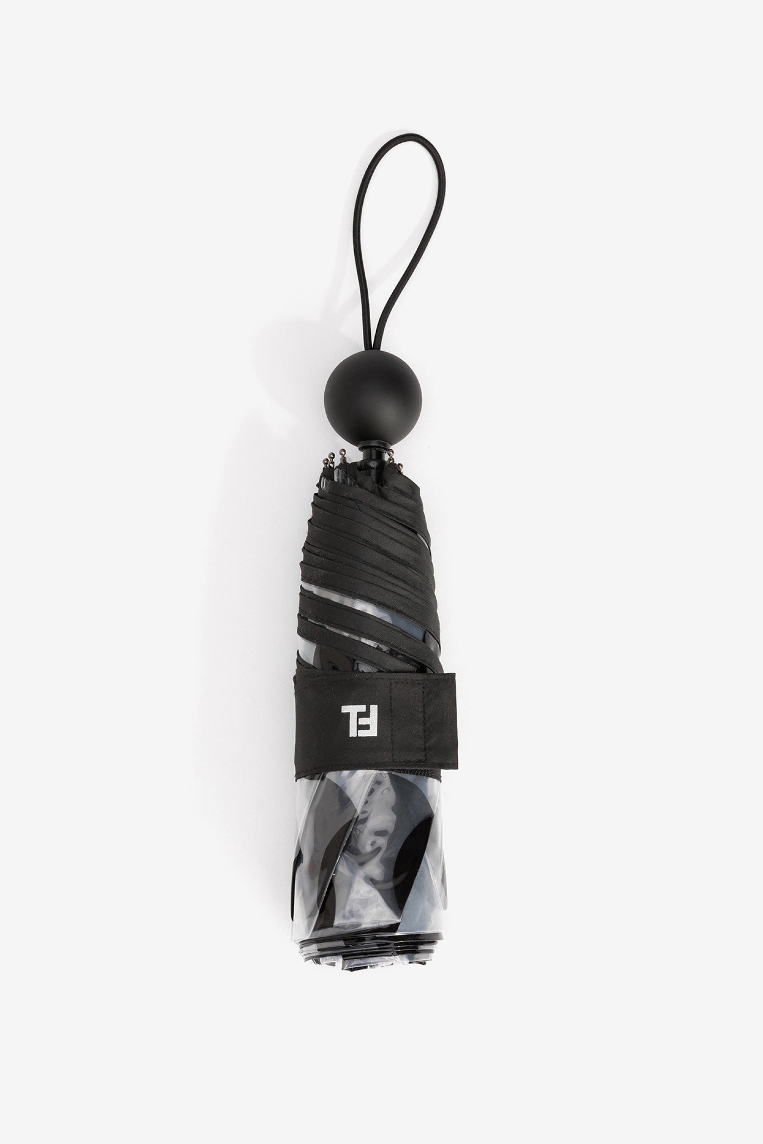 Clear Umbrella With Black Dots