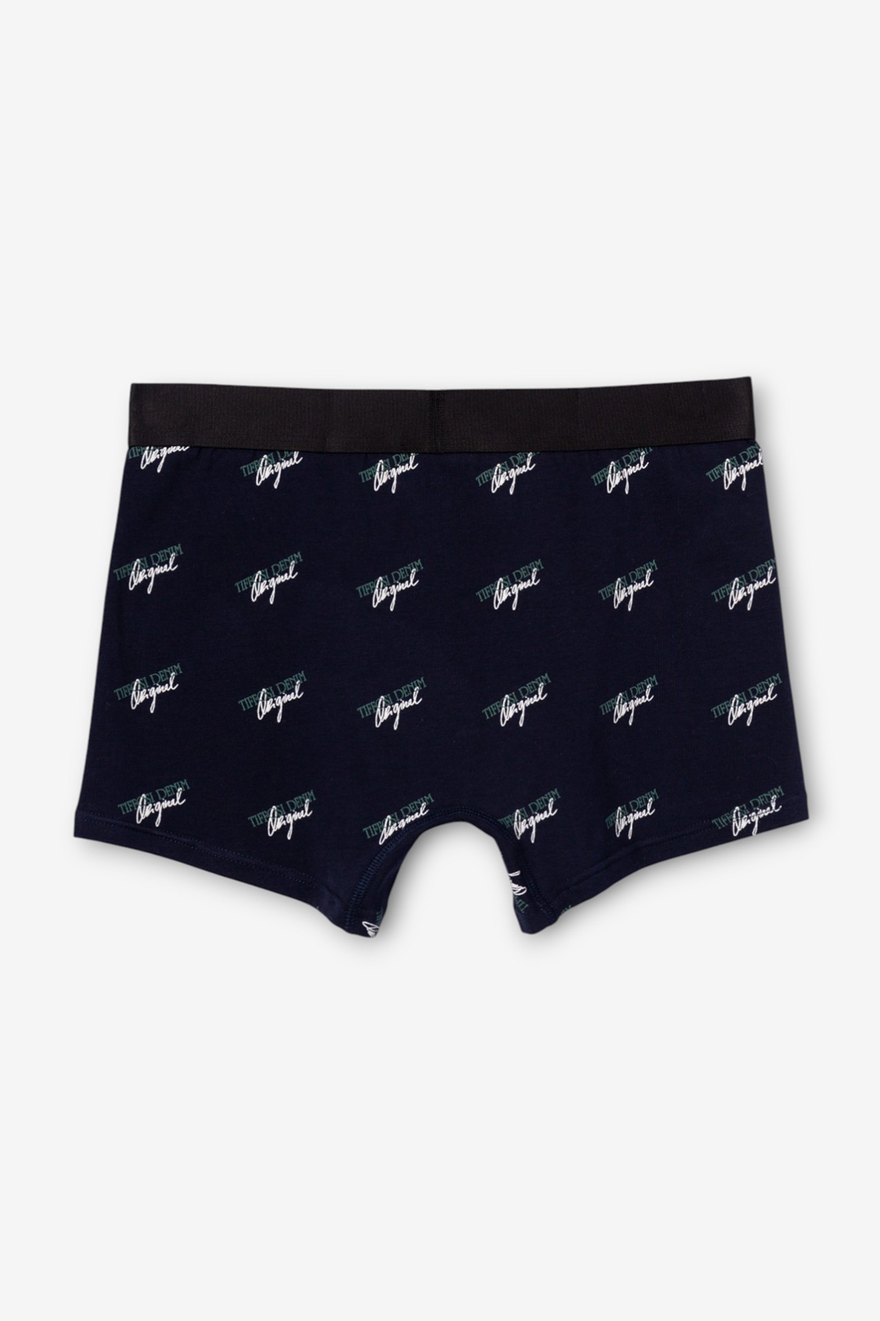 Blue Boxer Shorts Print