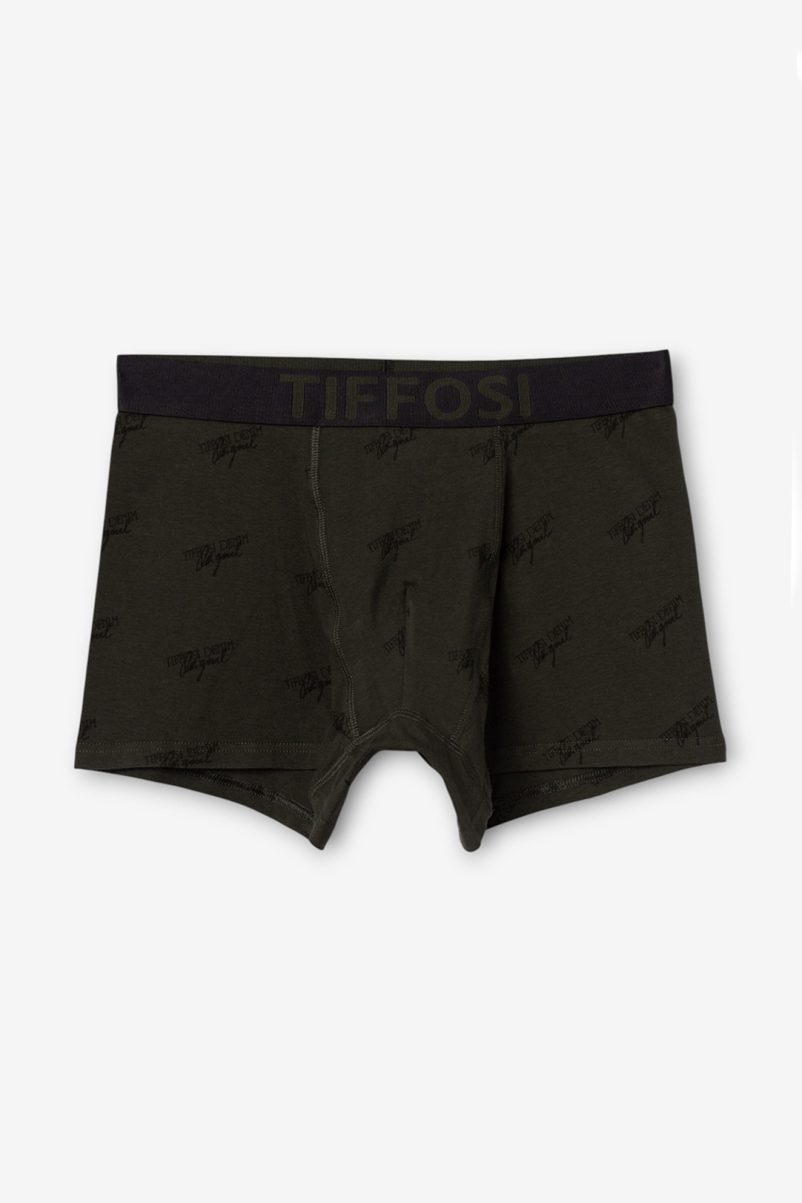 Boxers verde com el�stico largo