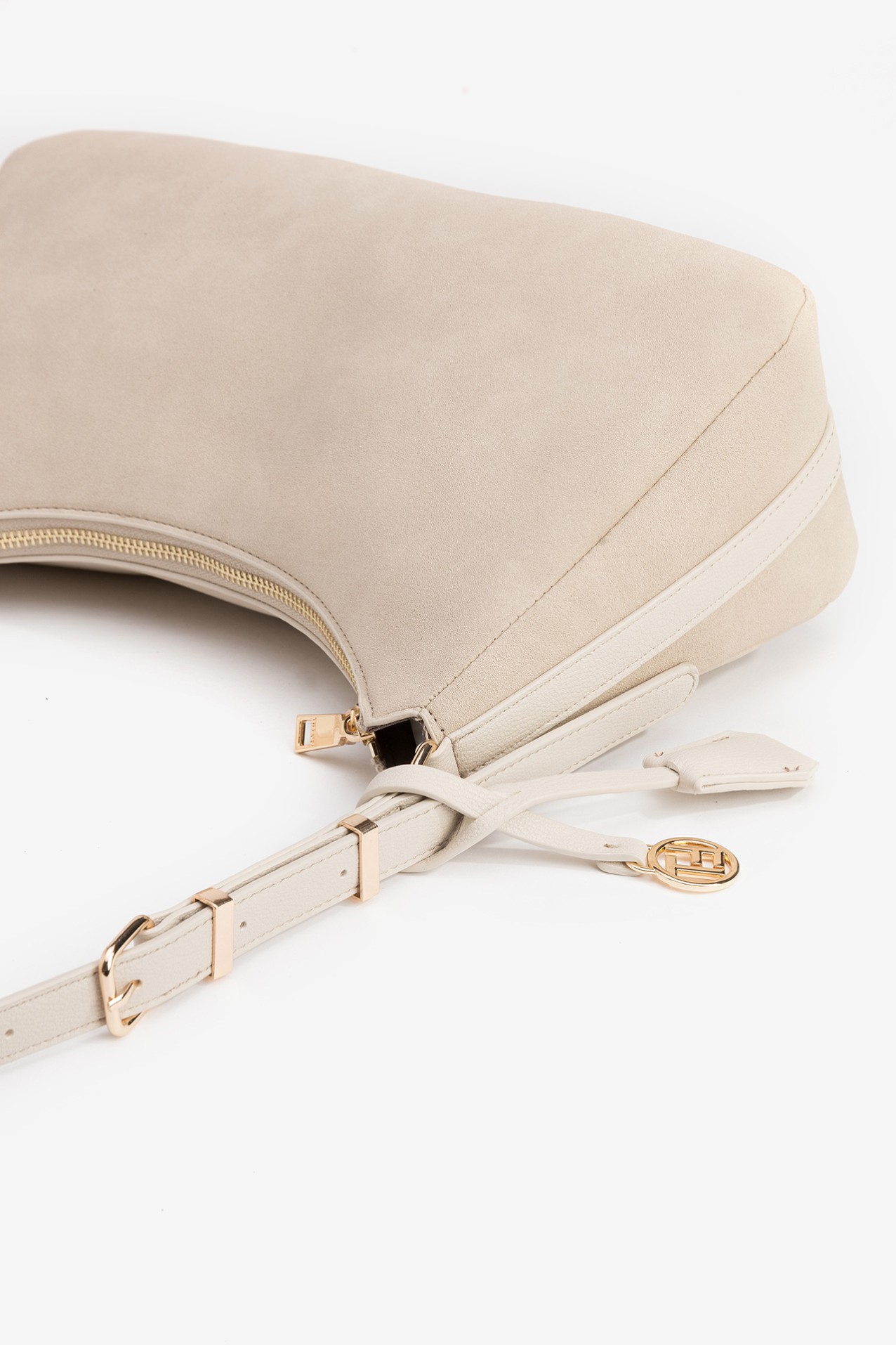 Beige Shoulder Bag Minimal