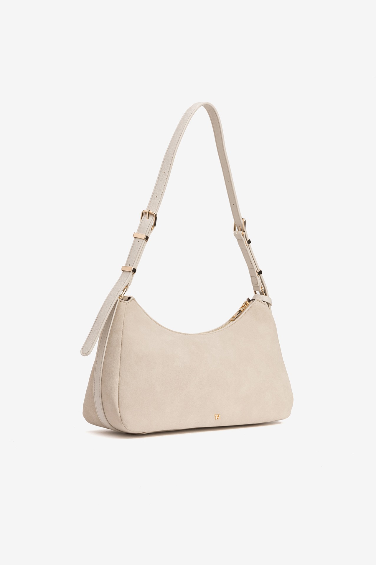 Beige Shoulder Bag Minimal