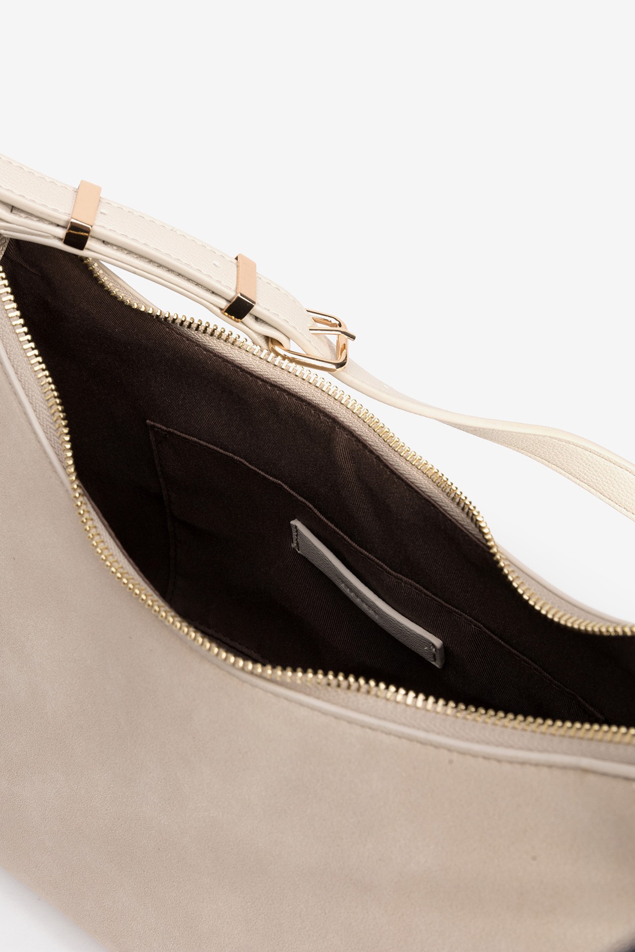 Beige Shoulder Bag Minimal