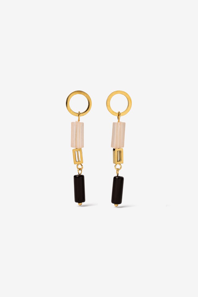 Modern Gold Earrings
