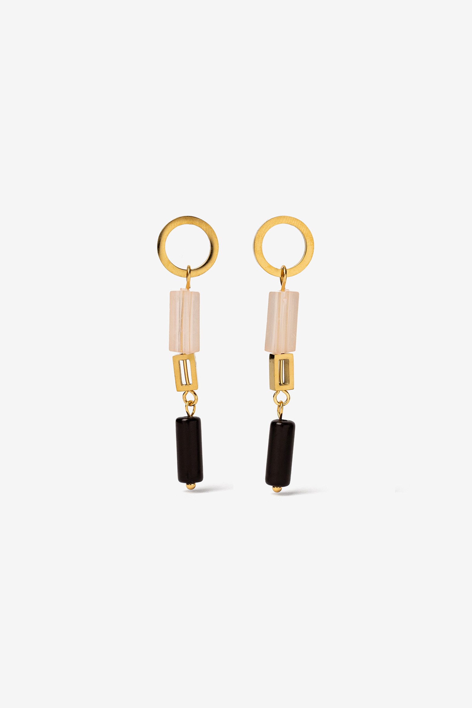 Modern Gold Earrings