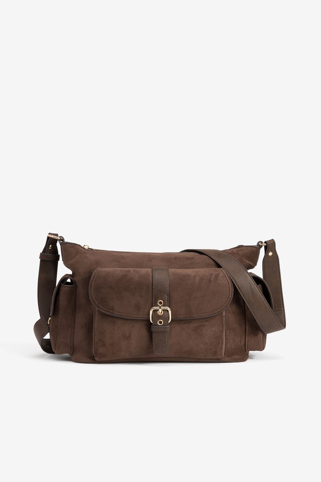 Chocolate Brown Shoulder Bag