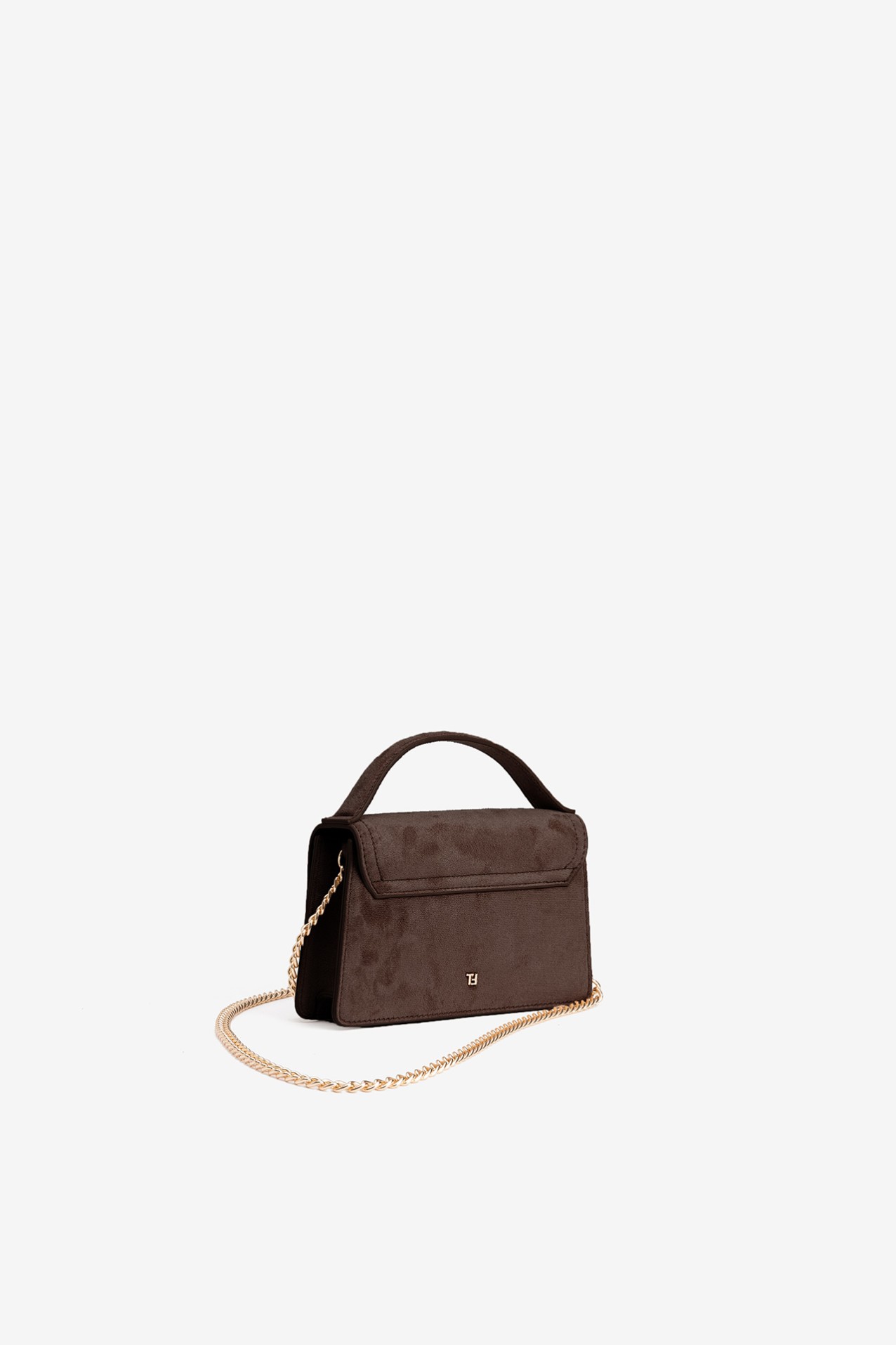 Chocolate Structured Mini Bag
