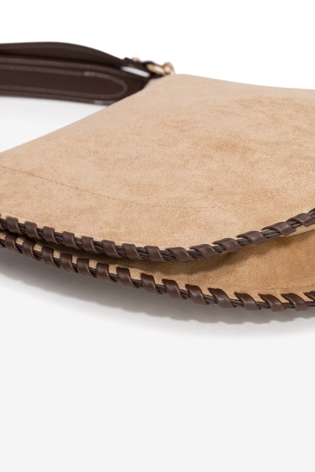 Bolso bandolera beige chic Bolso bandolera beige chic