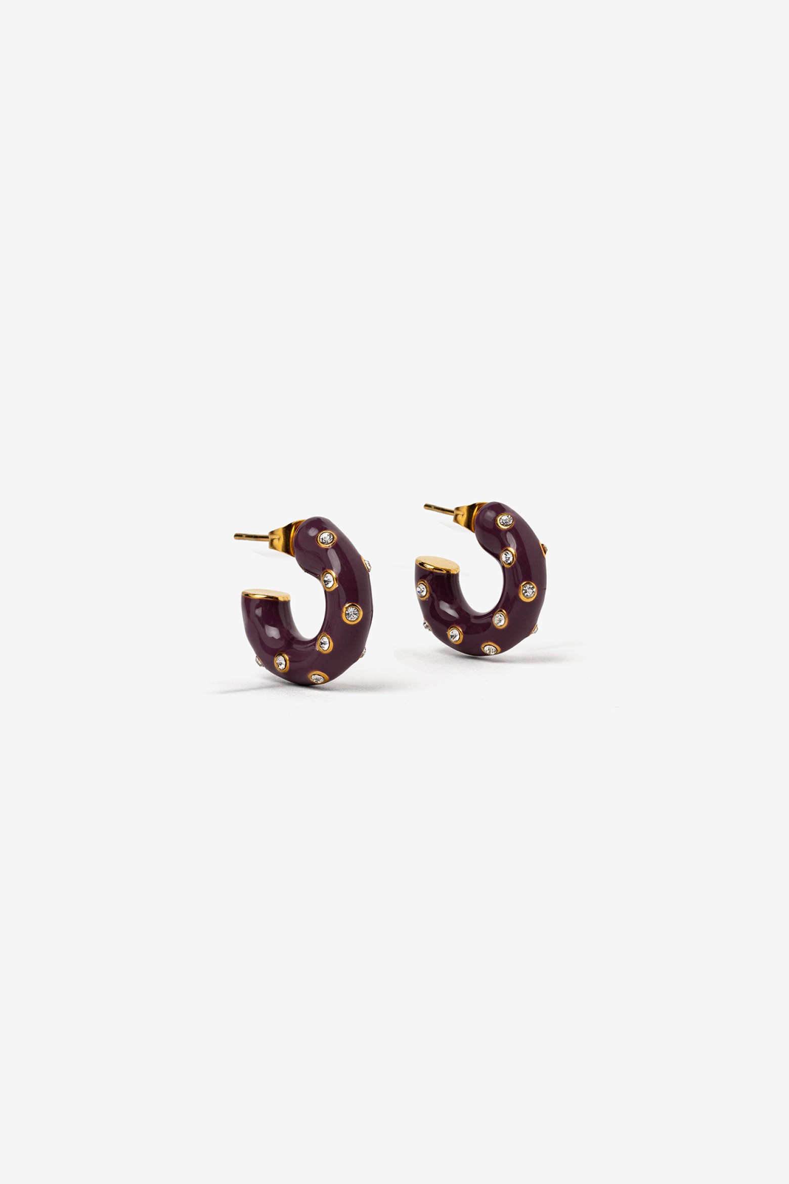 Gold Chunky Hoop Earrings