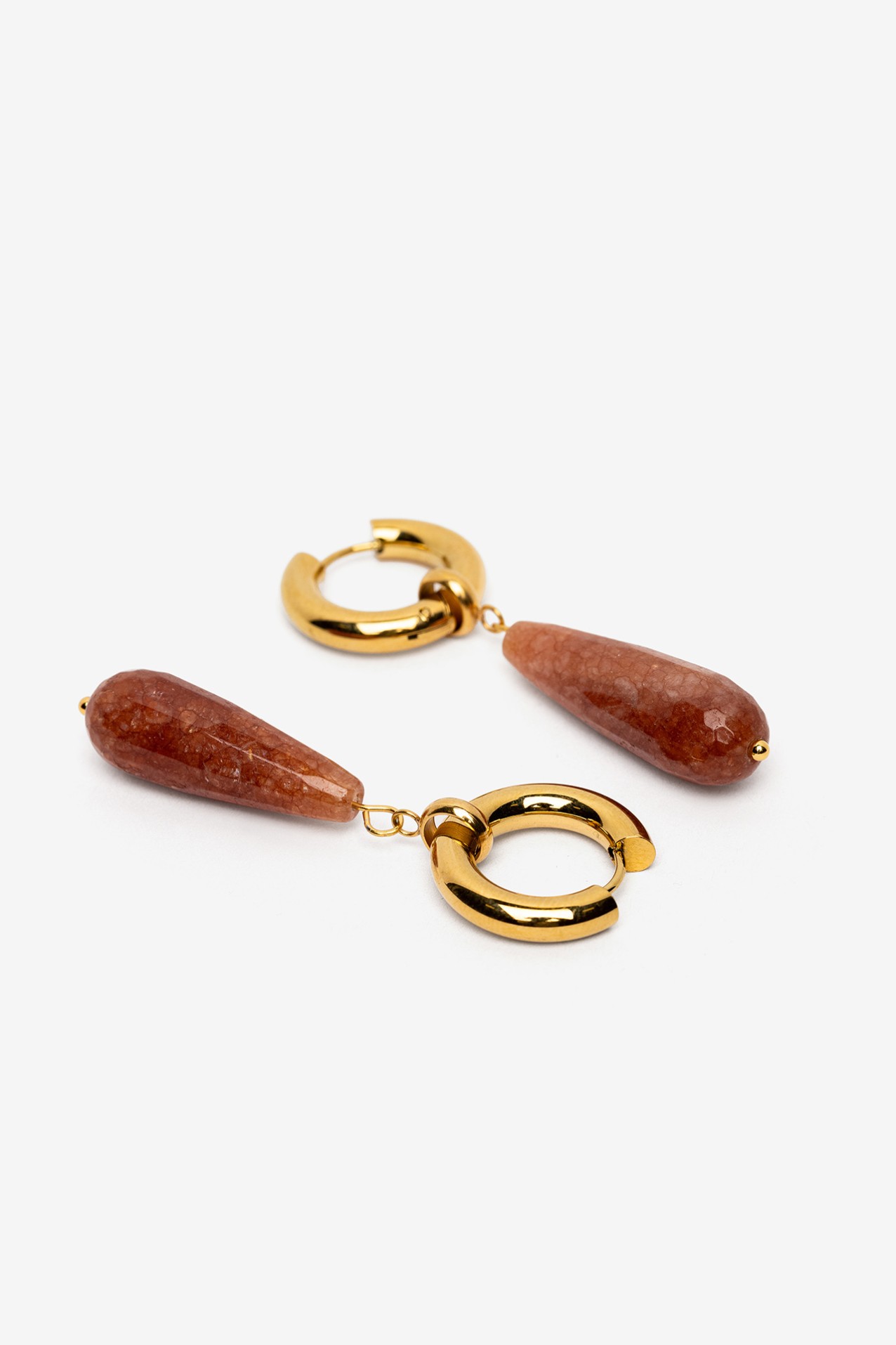 Chunky Gold Drop Earrings