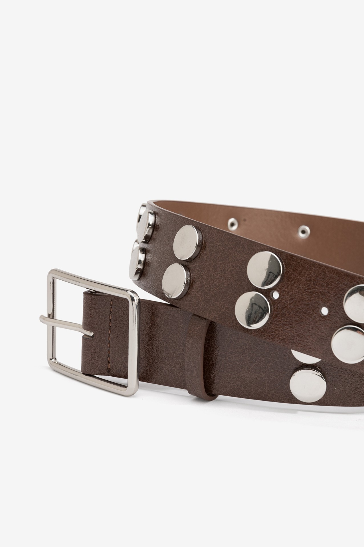 Cintur�n marr�n chunky