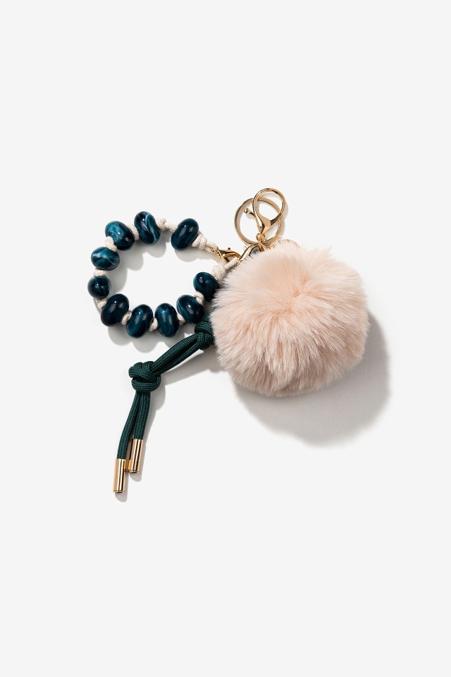 Porta-Chaves com Pompom