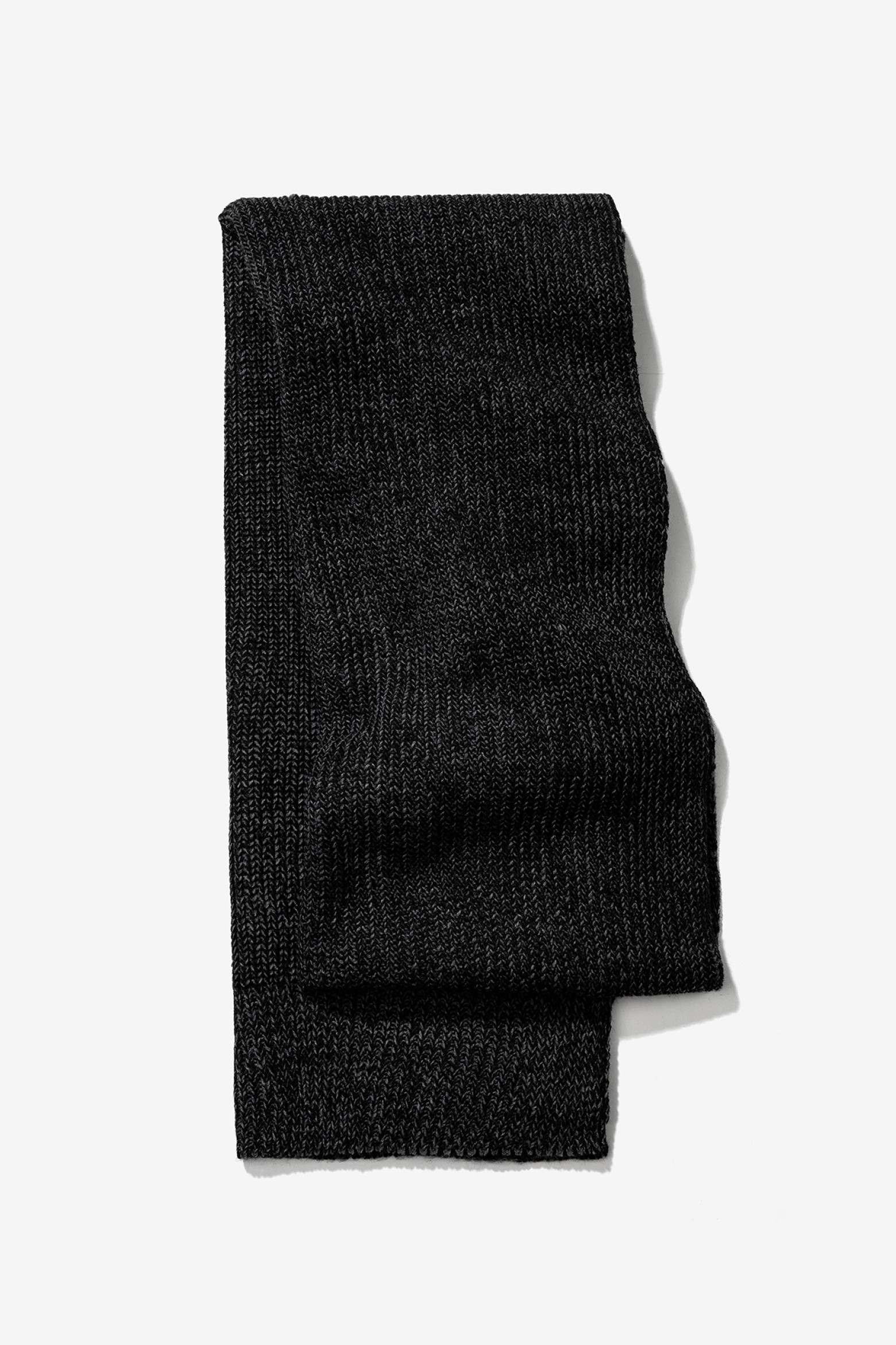 Cachecol oversized cinza escuro