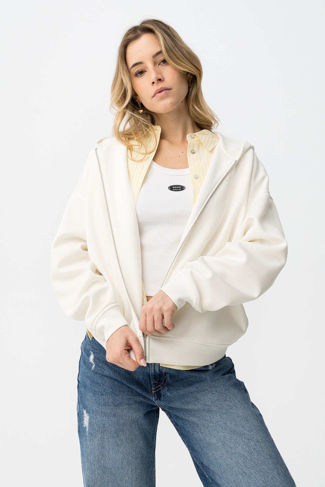 Casaco Relaxed Manga Comprida