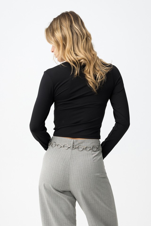 T-shirt Super Slim Negra T-shirt Super Slim Negra