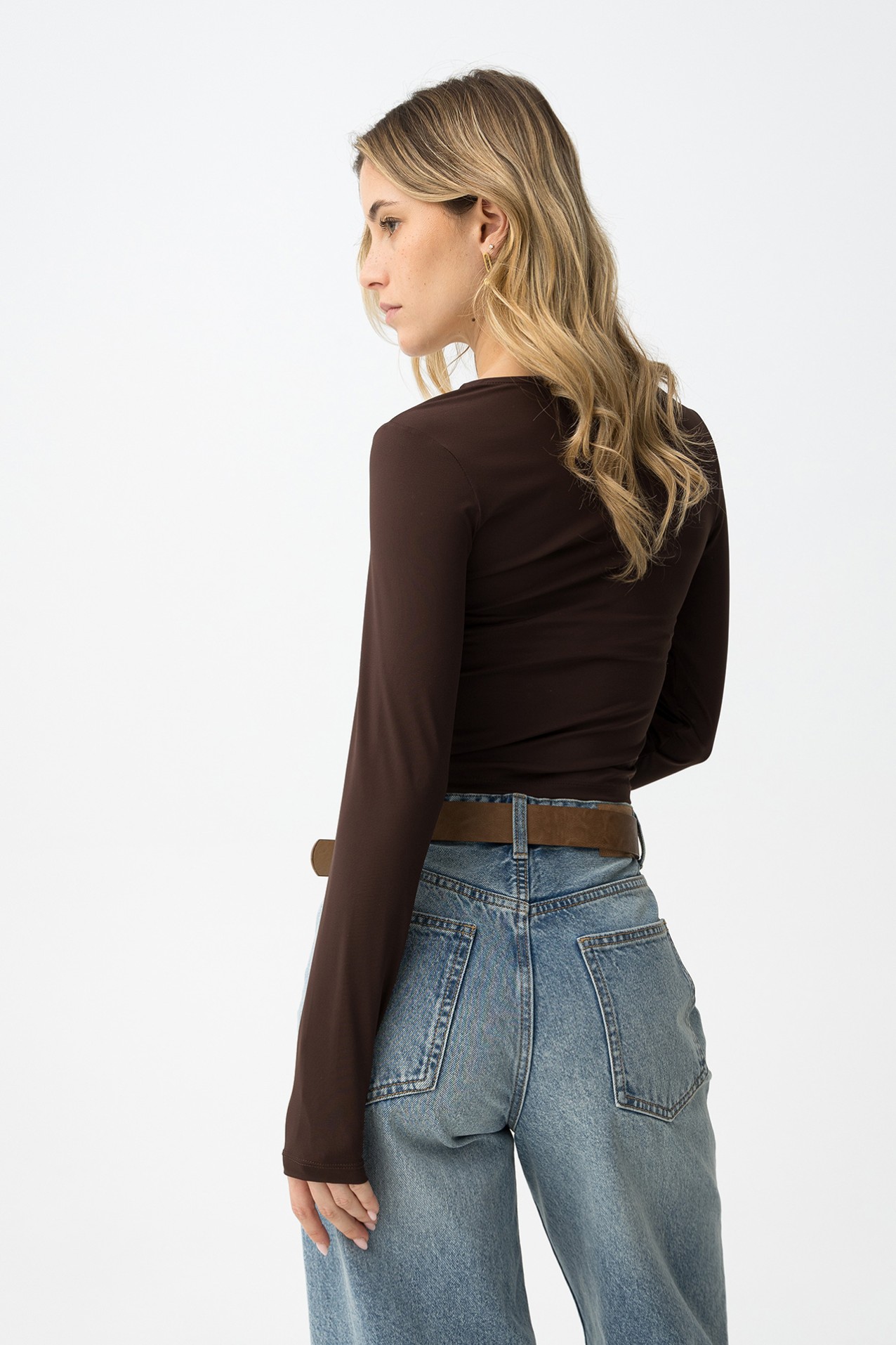 T-shirt Super Slim Chocolate