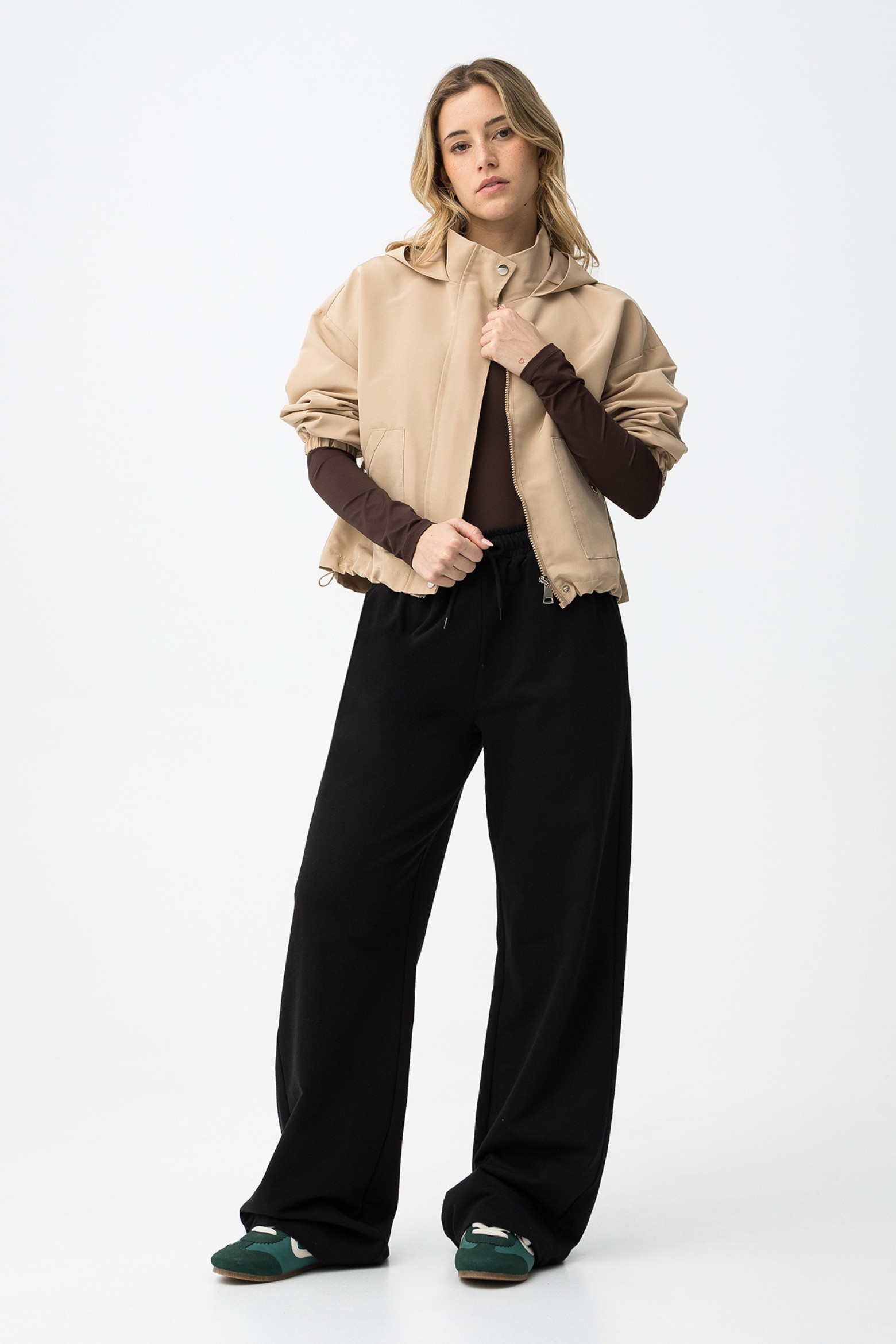 Black Wide Leg Trousers