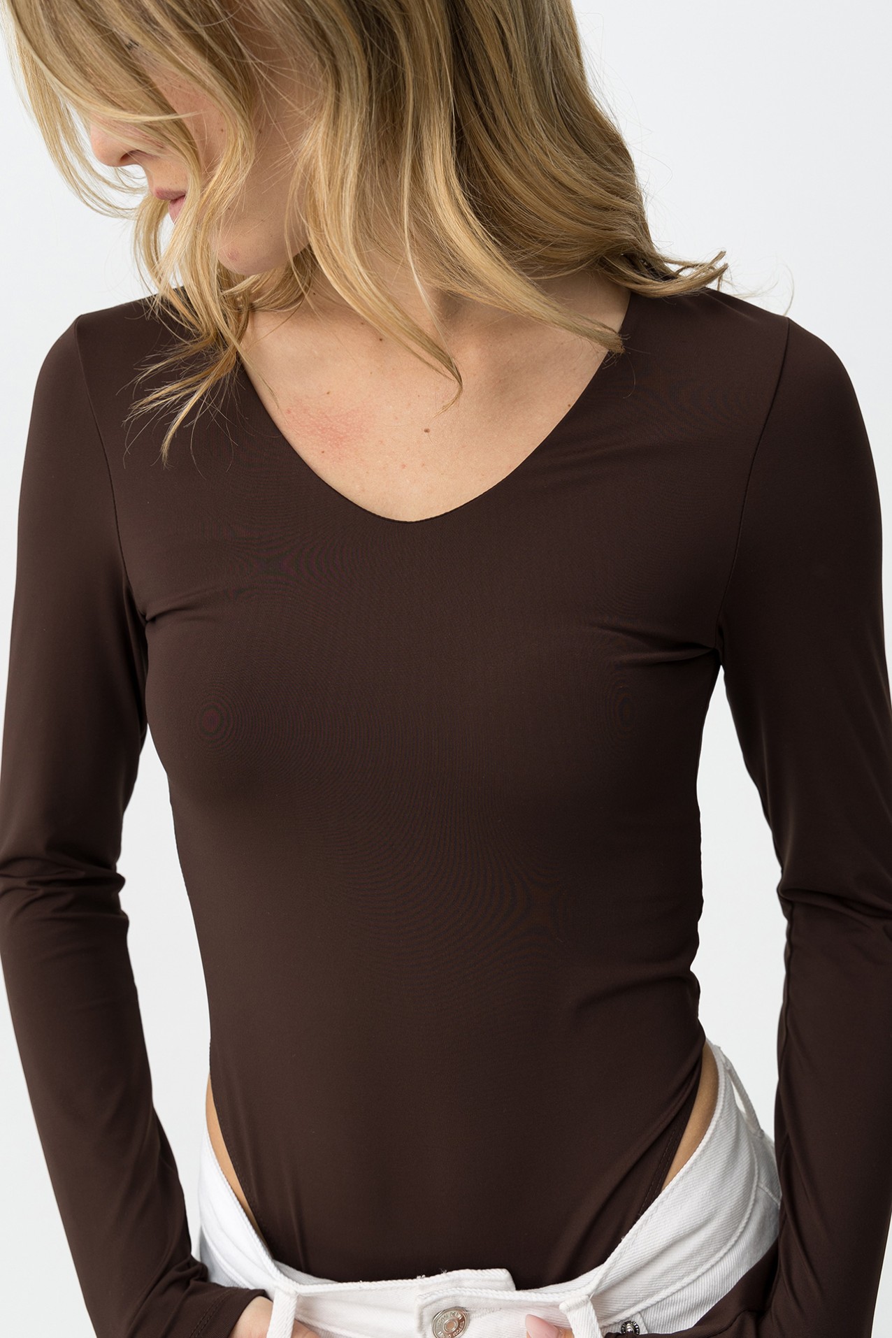 Chocolate Long Sleeve Tee