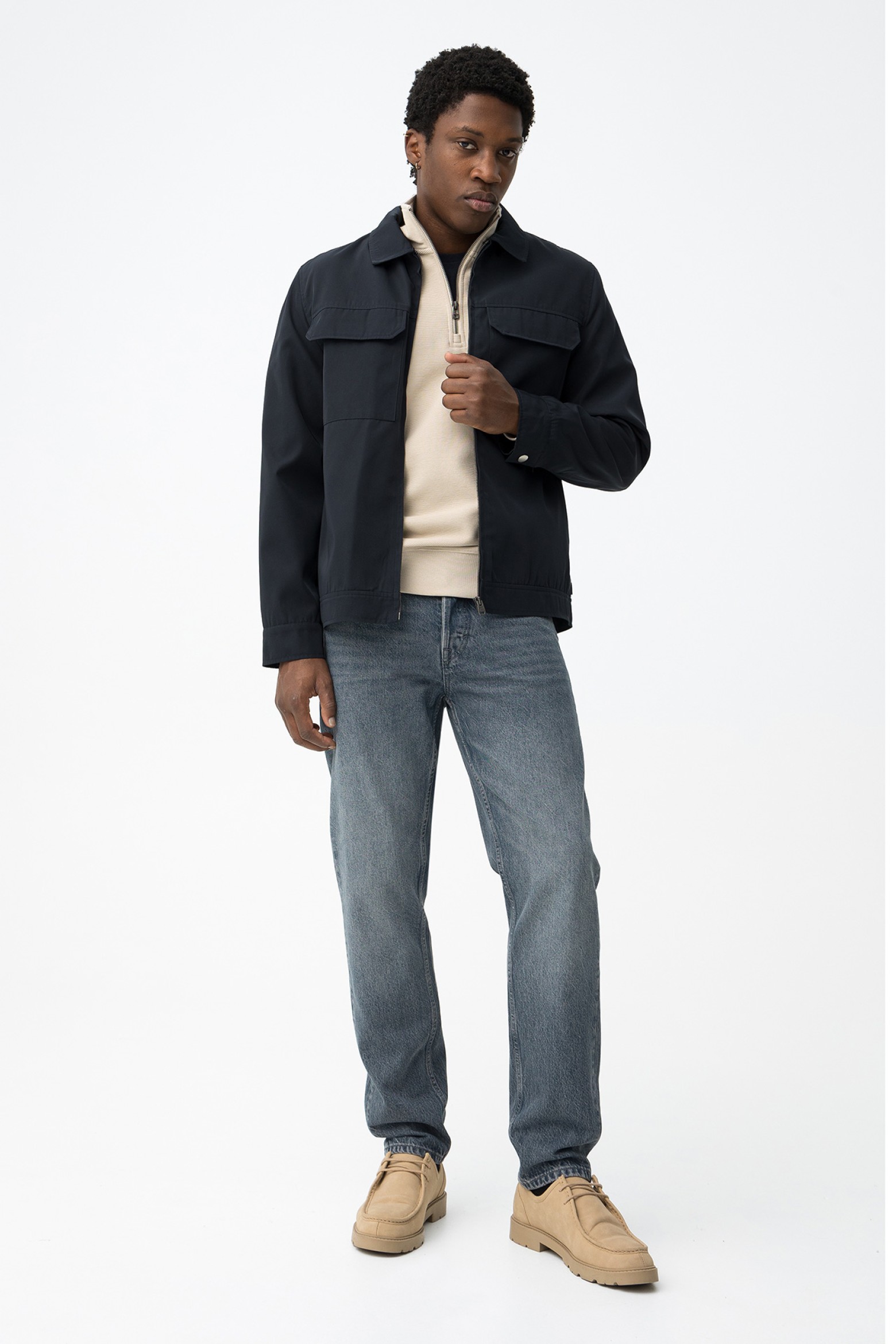 Classic Blue Relaxed Jeans