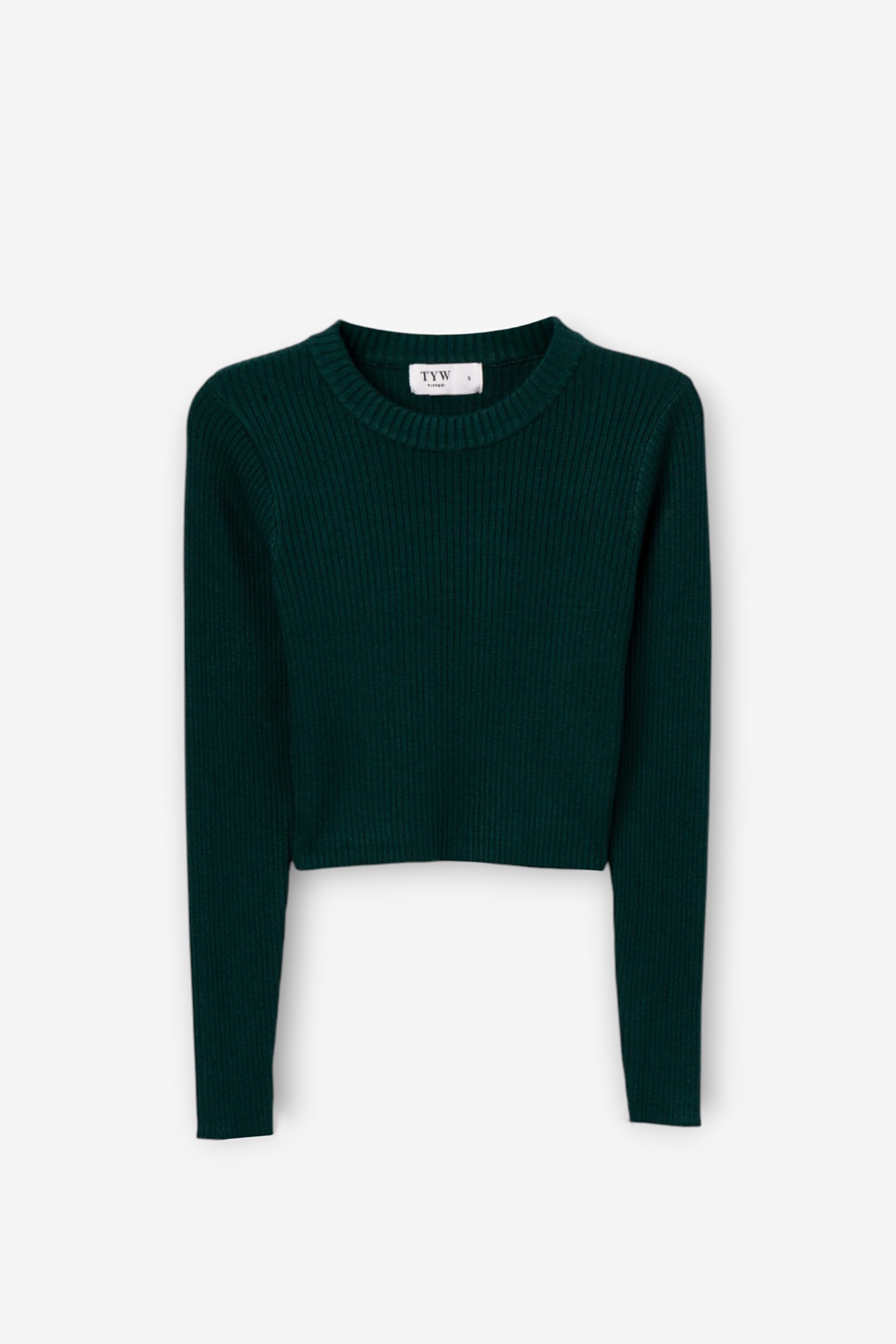 Camisola verde super slim