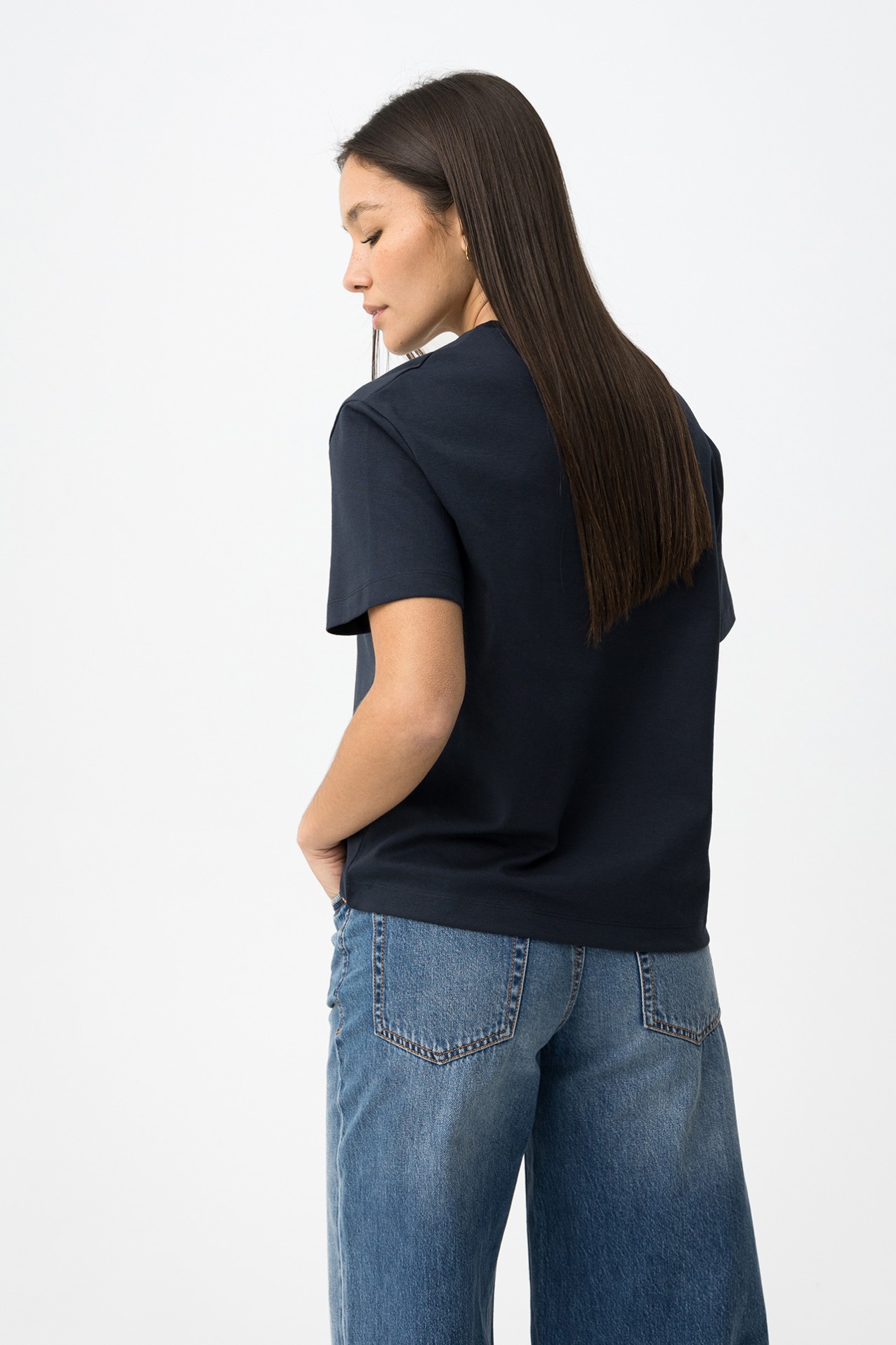 Camiseta Azul Relaxed