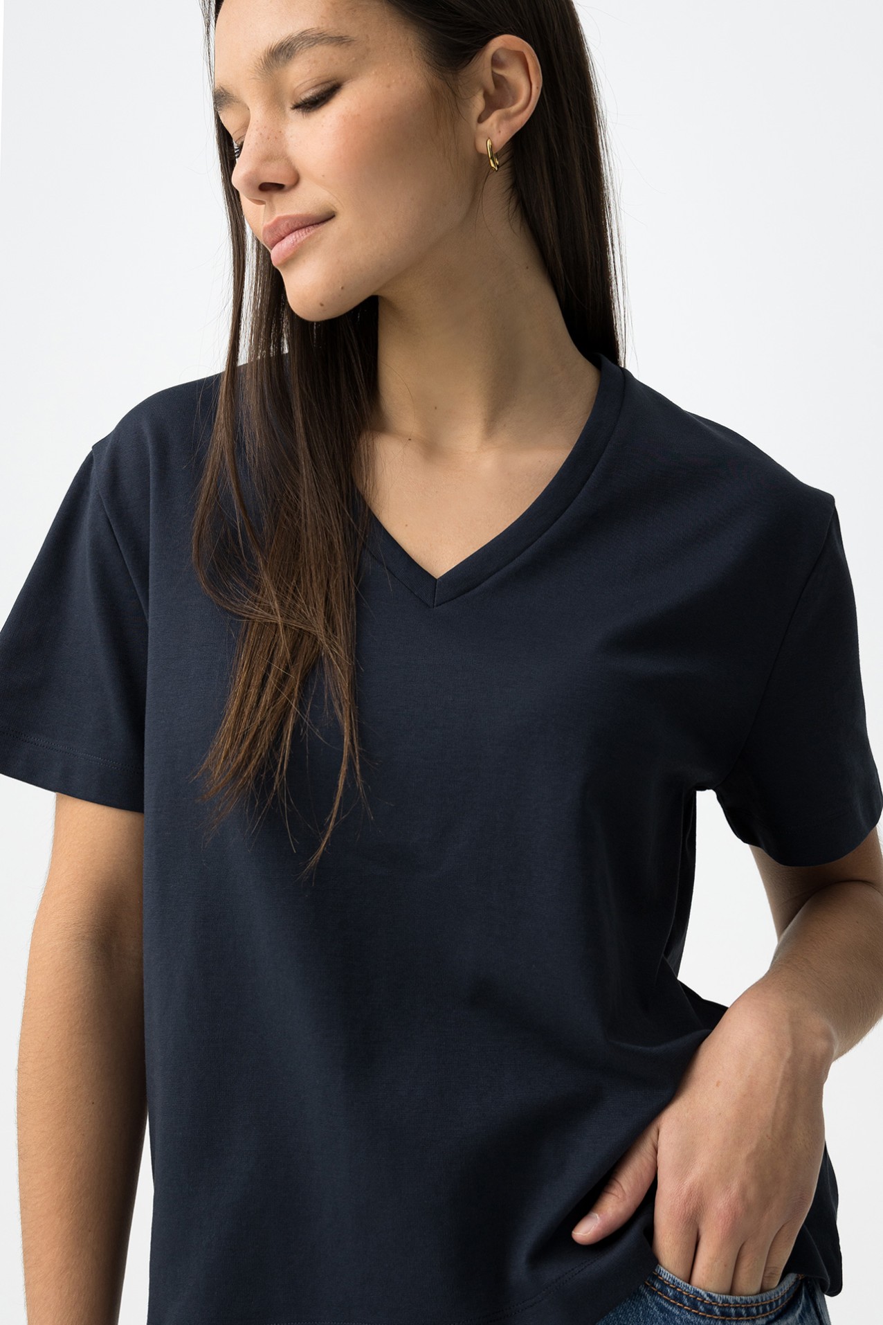 Camiseta Azul Relaxed