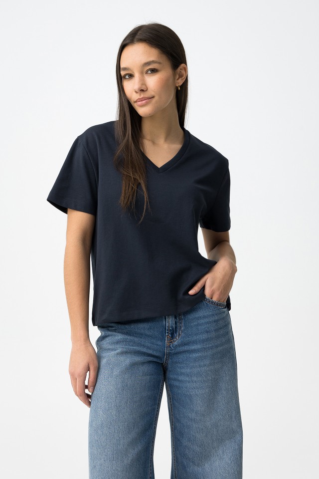 Camiseta Azul Relaxed