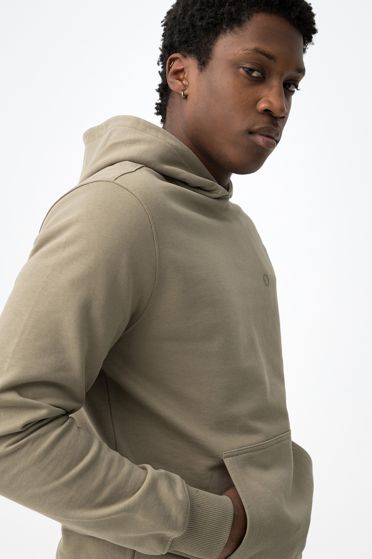 Green Hoodie with Pocket