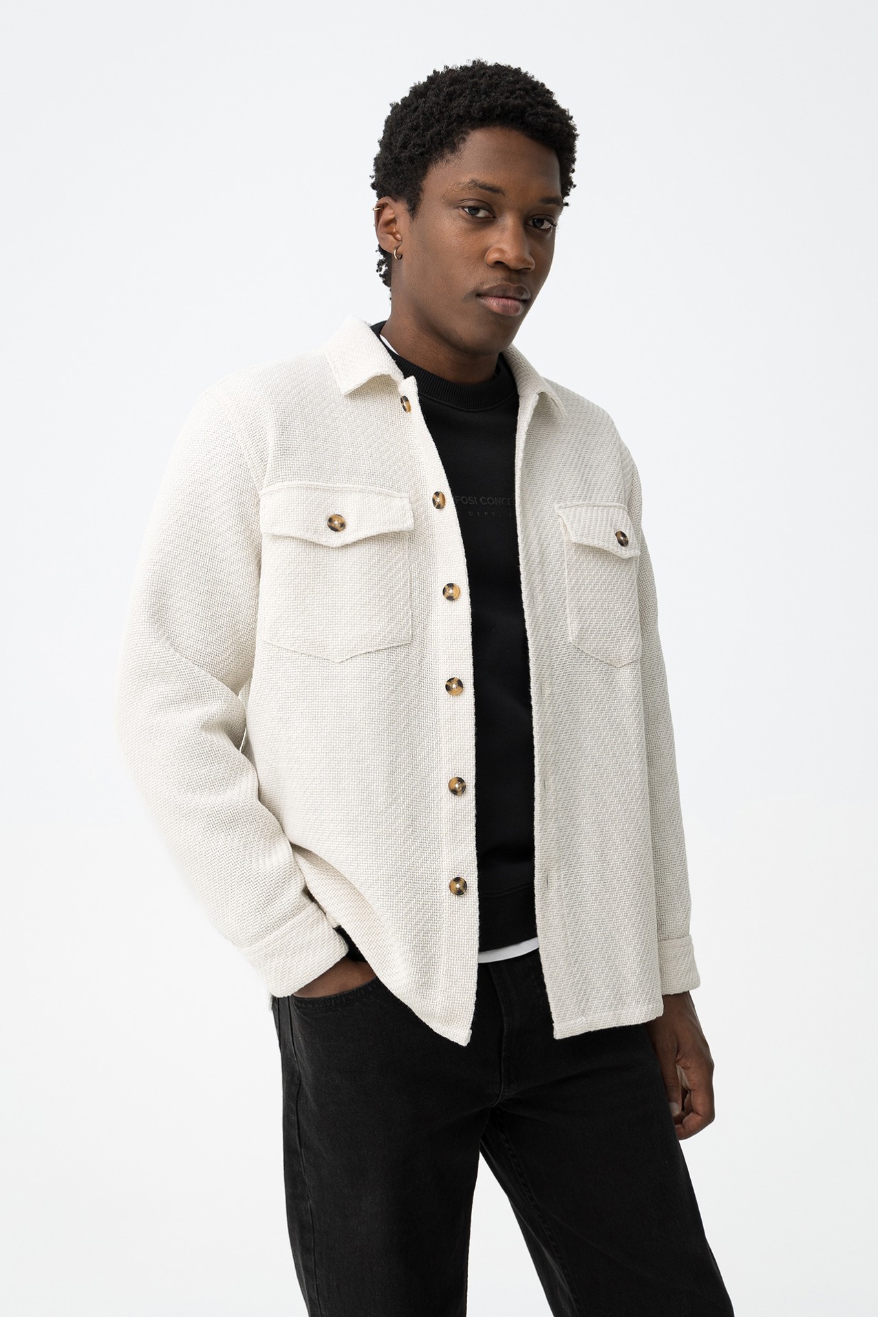 Camisa Oversize Bege