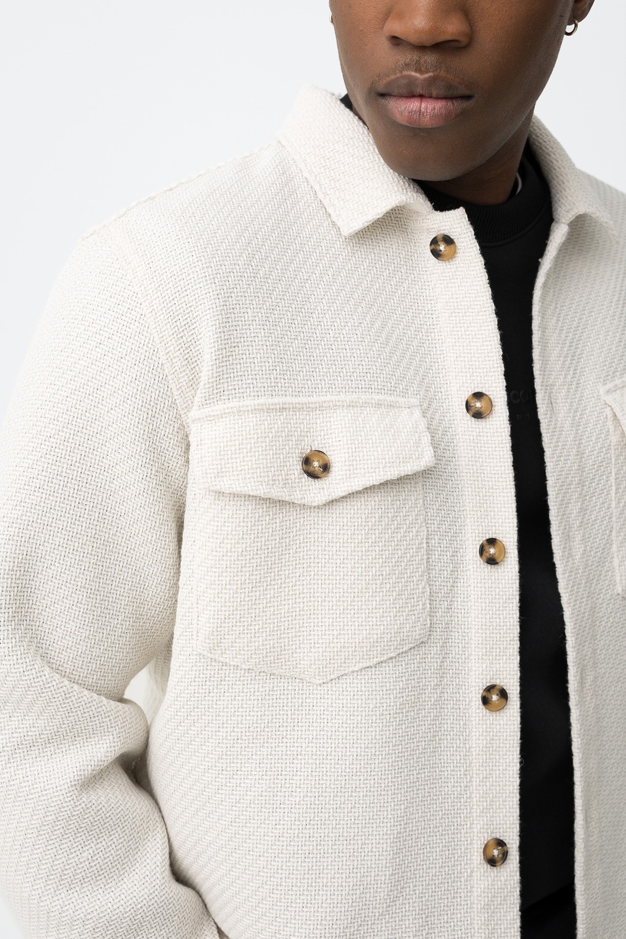 Camisa Oversize Bege