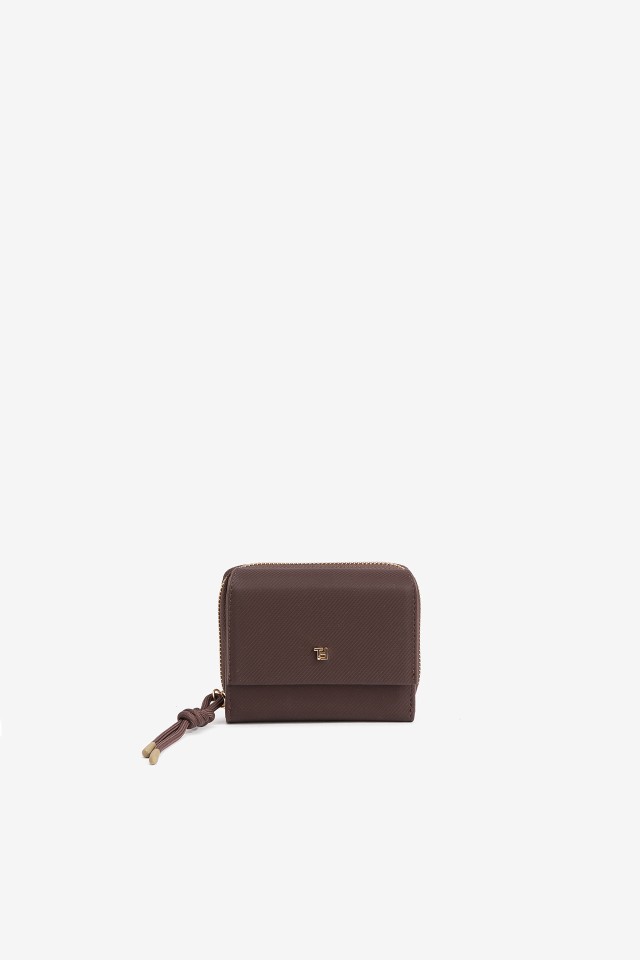 Compact Brown Wallet