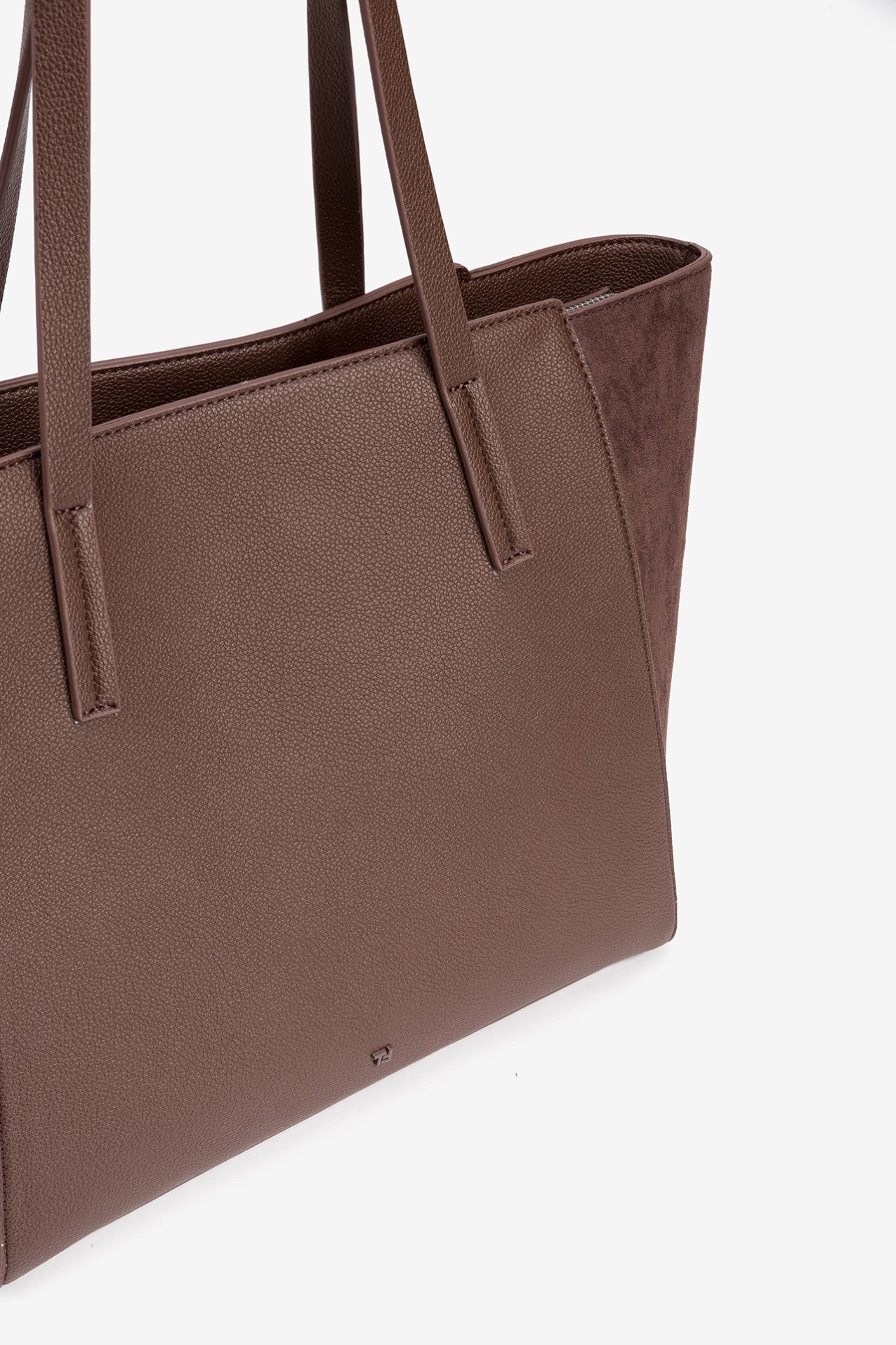 Chocolate Brown Shopper Bag