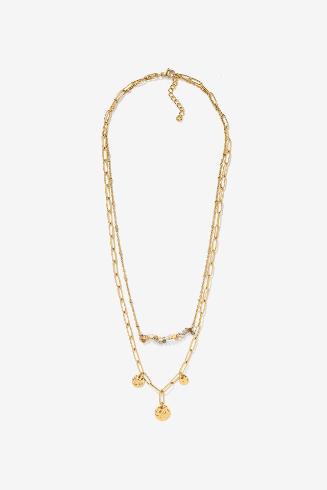 Layered Gold Necklace
