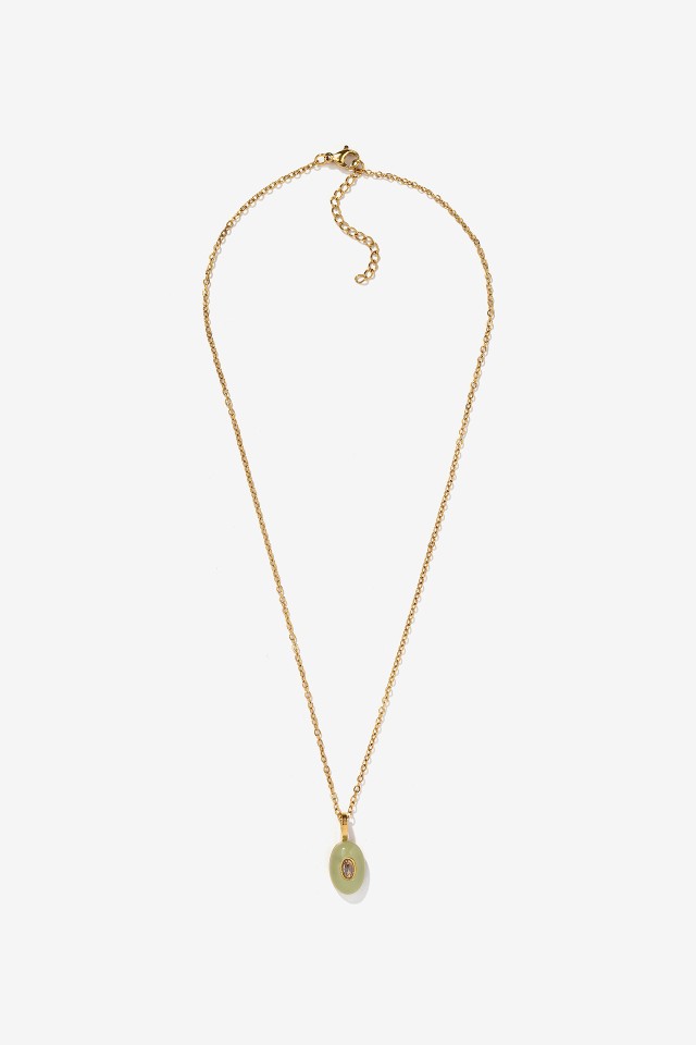 Golden Pendant Necklace