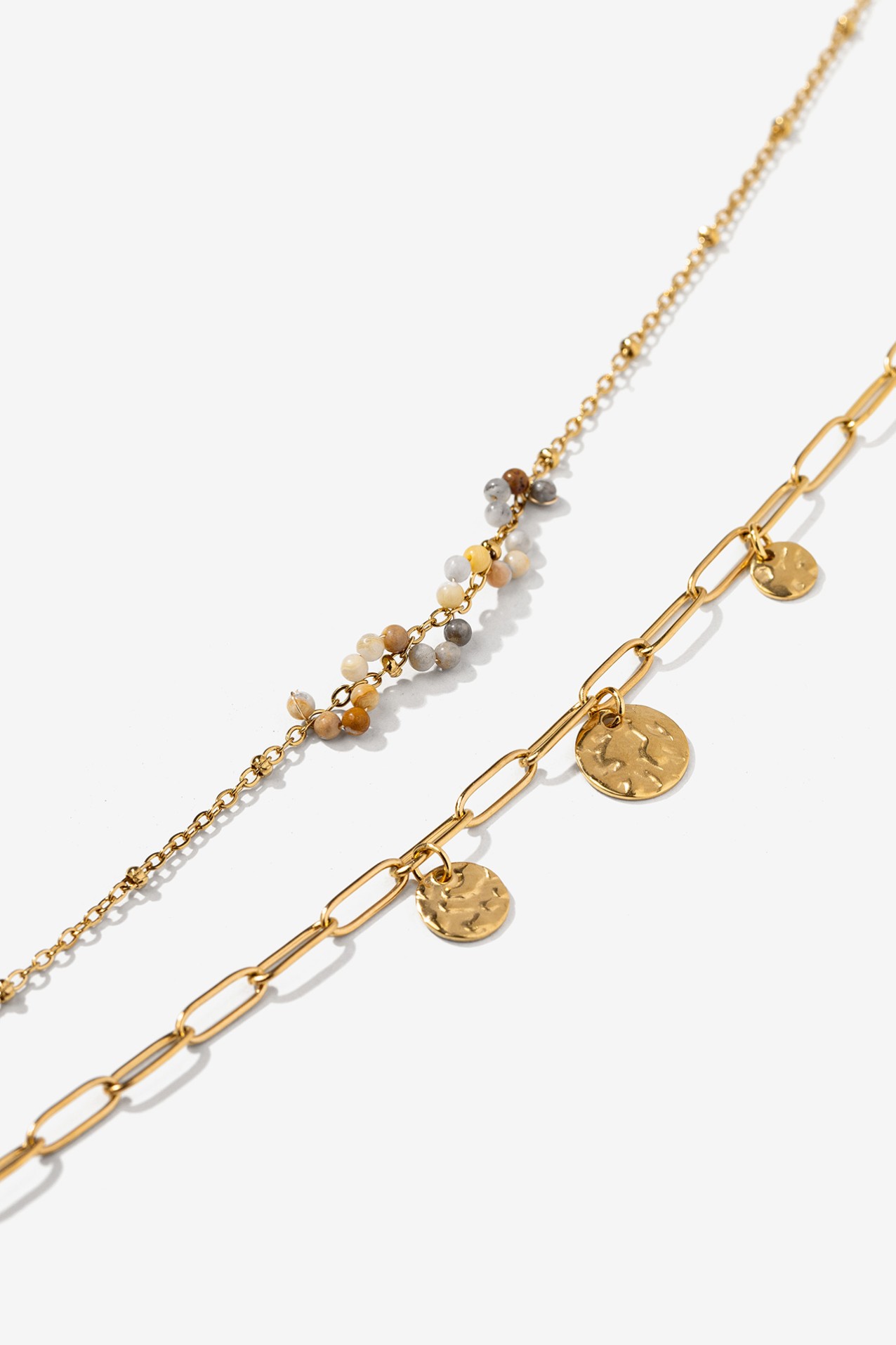 Collar Doble Dorado