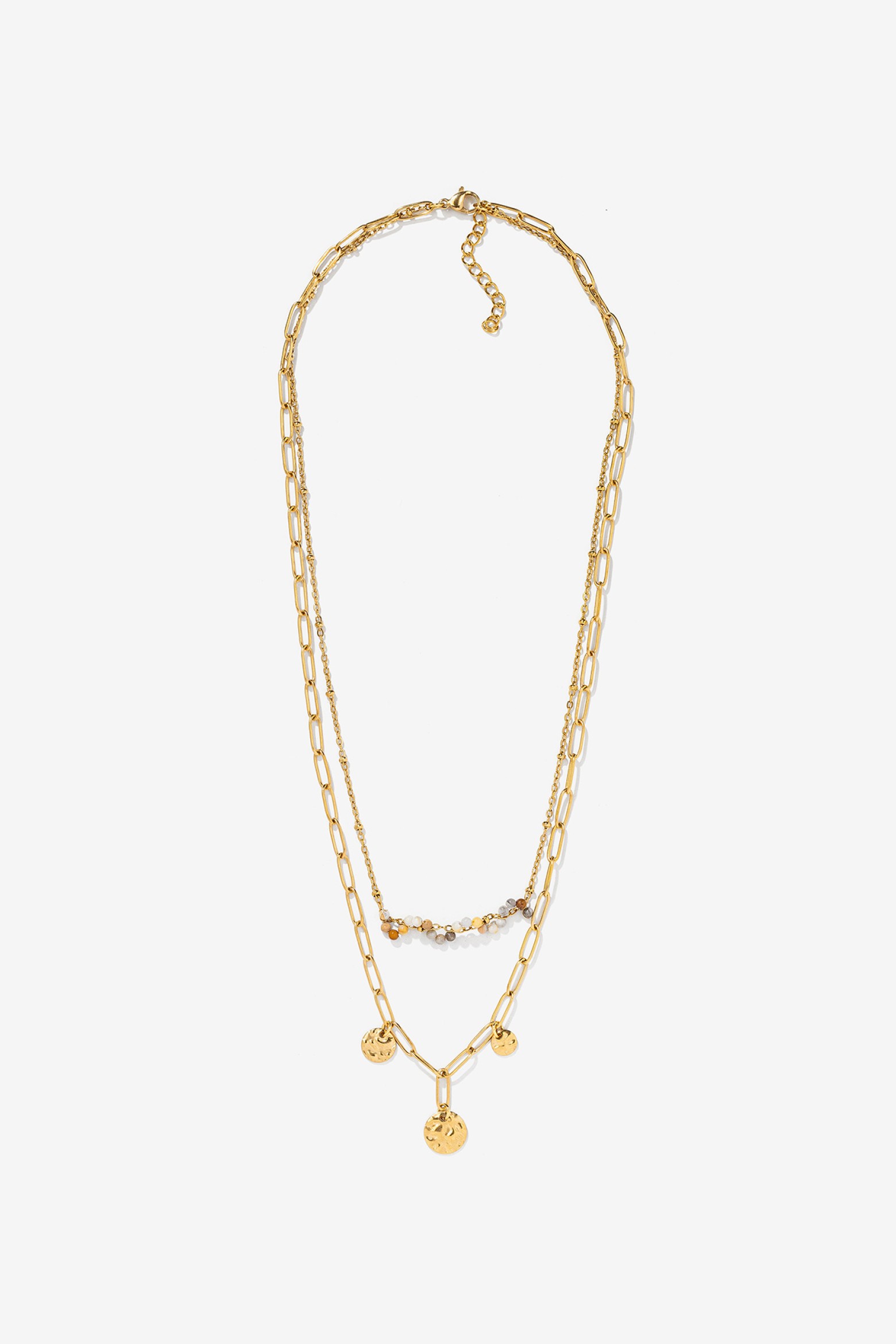 Collar Doble Dorado