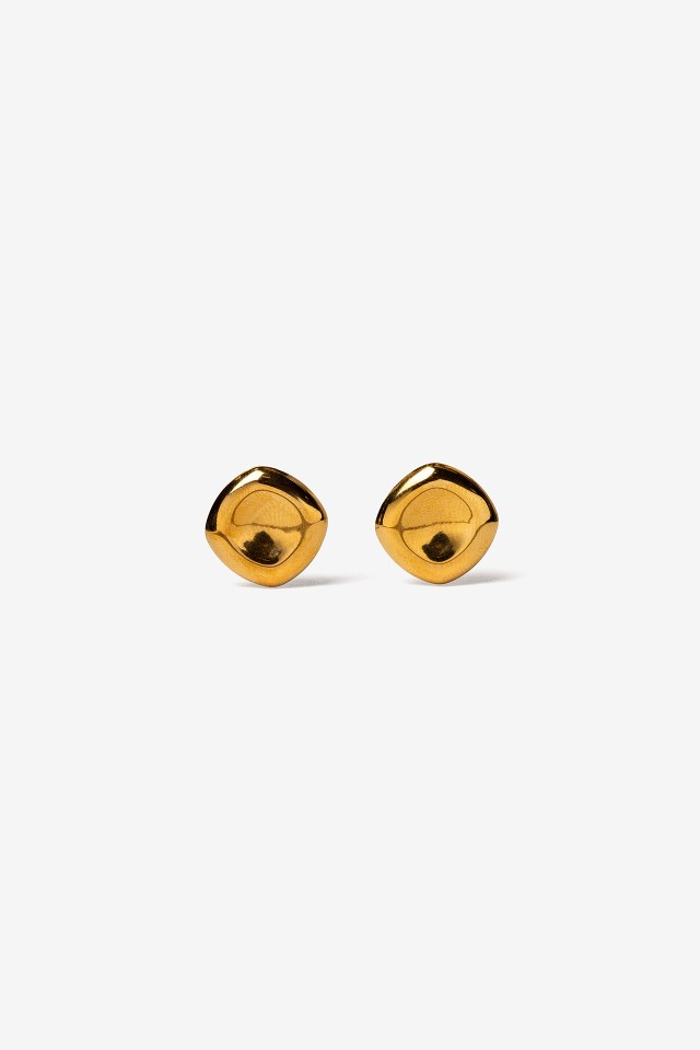 Golden Stud Earrings