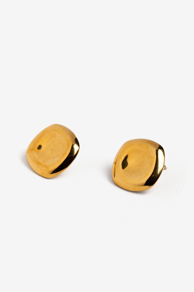 Brincos Dourados Minimalistas Brincos Dourados Minimalistas