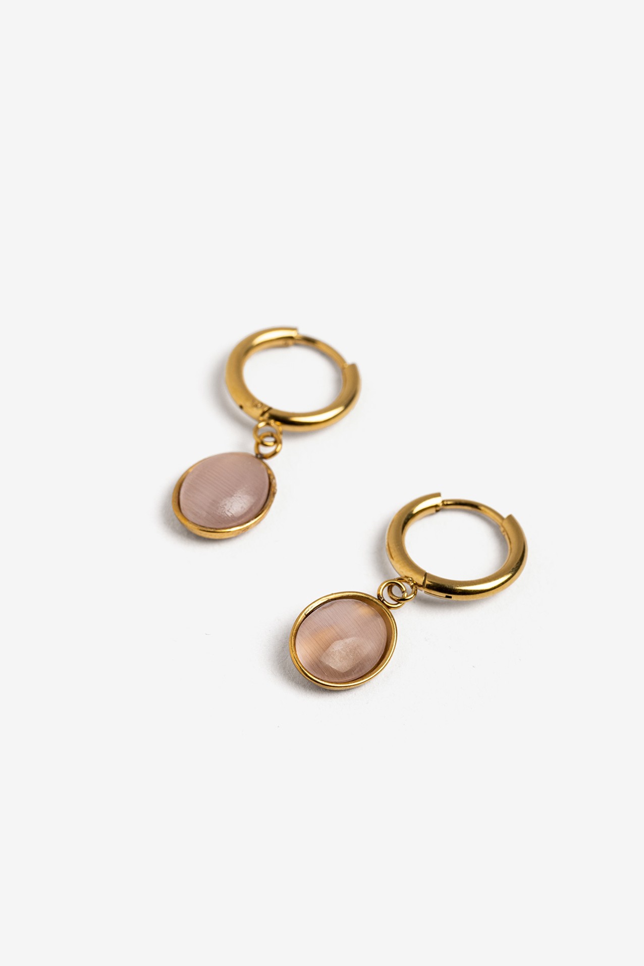 Golden Hoop Earrings