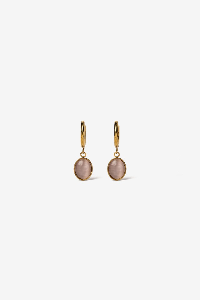 Golden Hoop Earrings