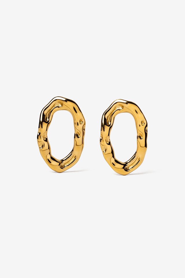 Golden Statement Earrings