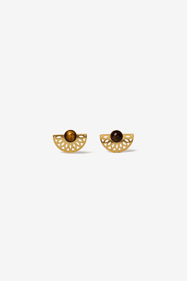 Golden Statement Earrings