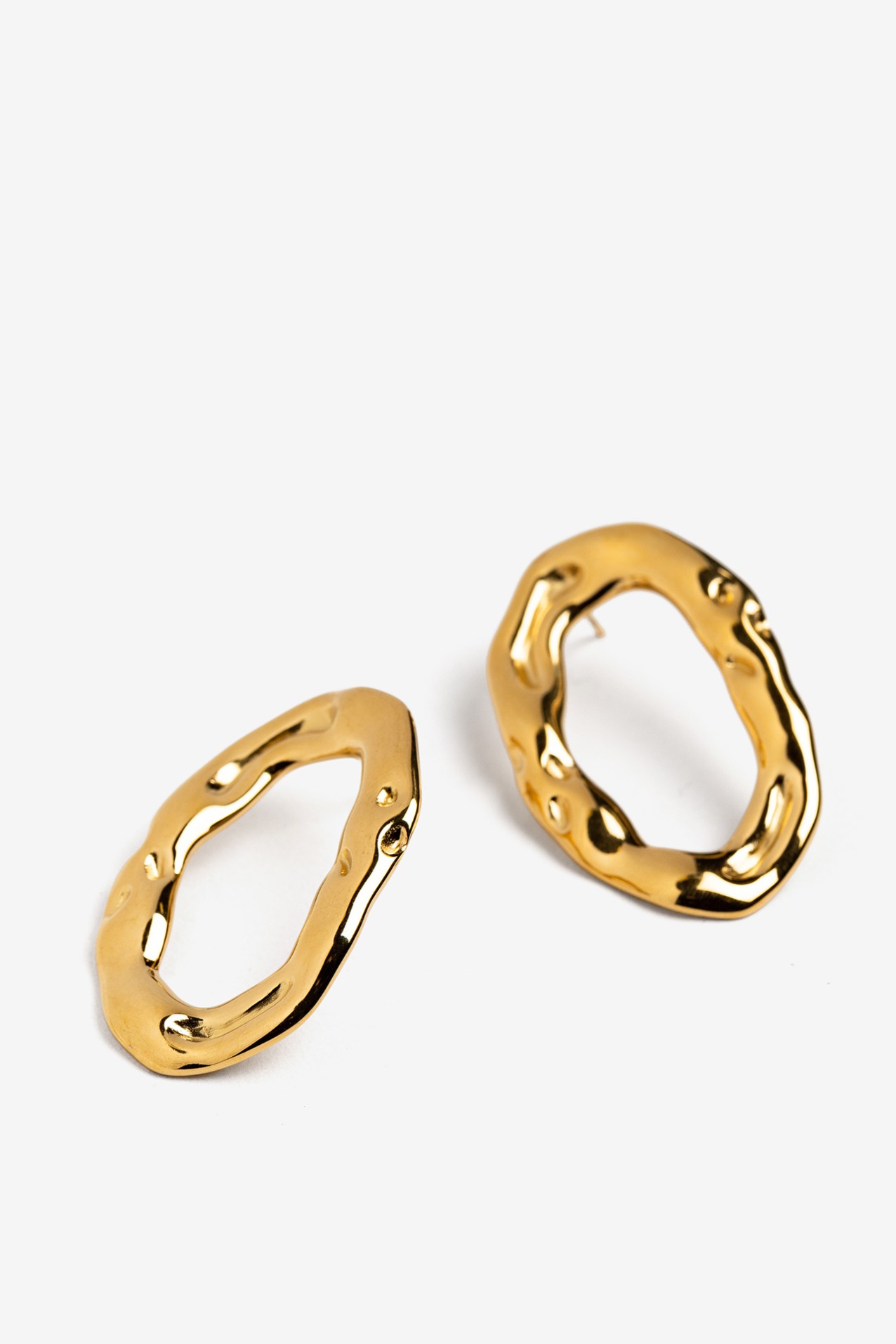 Golden Statement Earrings