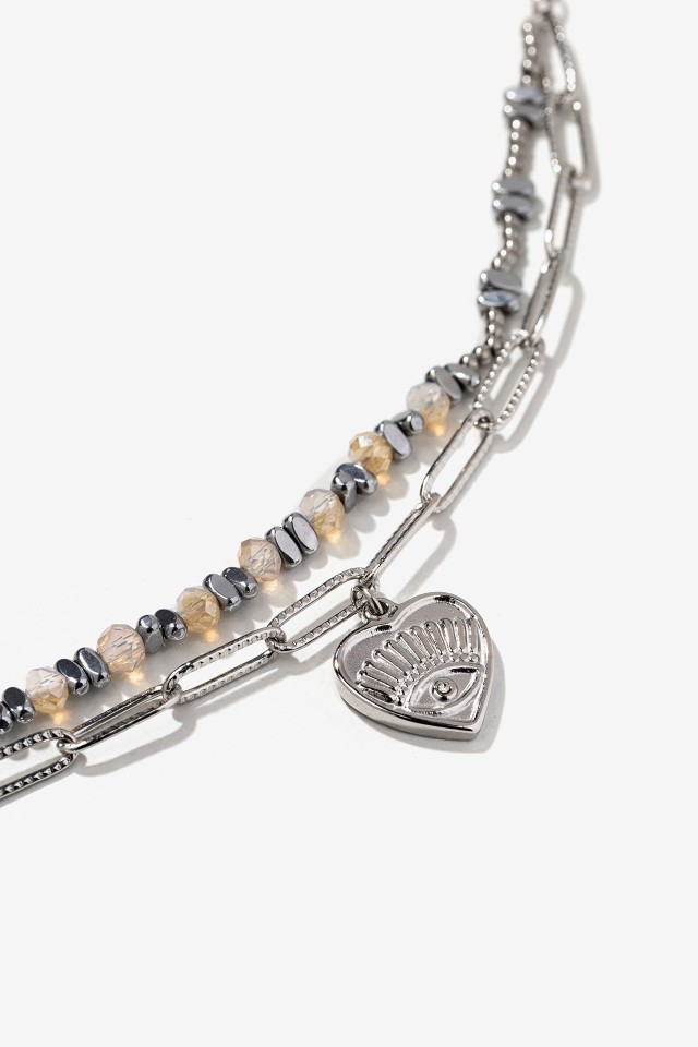 Pulsera de plata elegante Pulsera de plata elegante