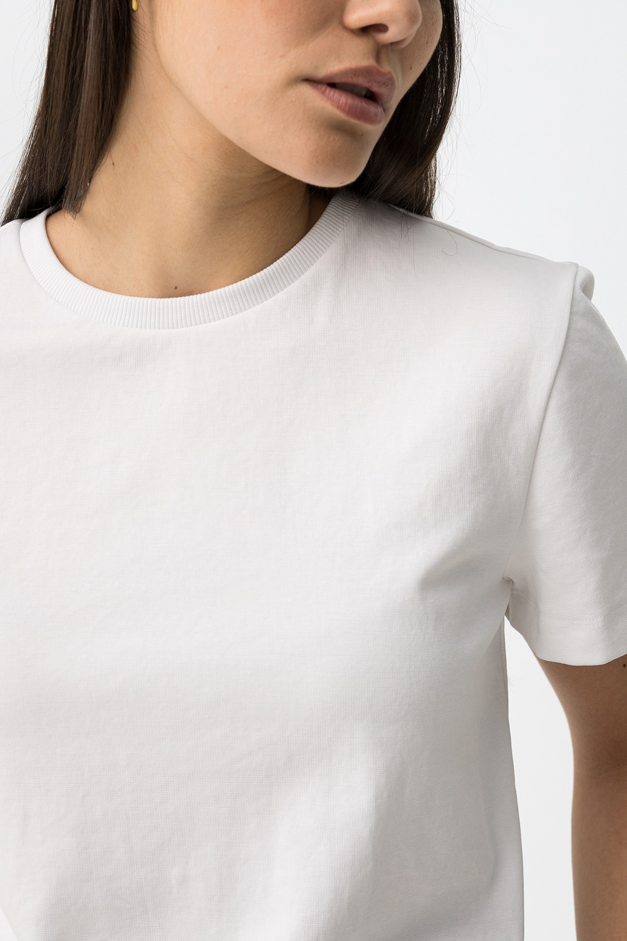 T-shirt Branca Manga Curta