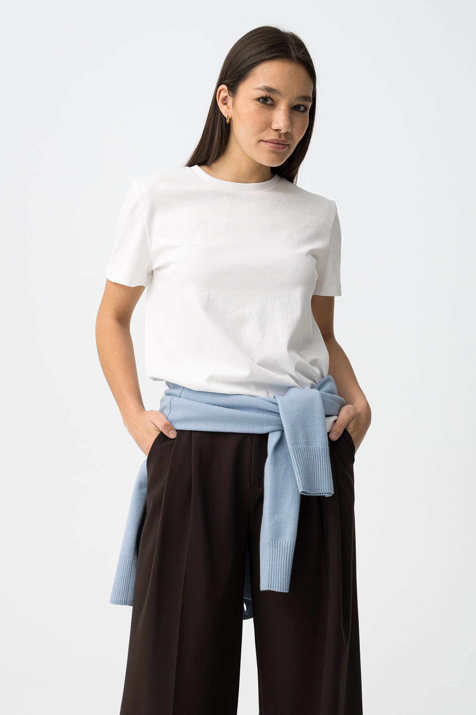 T-shirt Branca Manga Curta