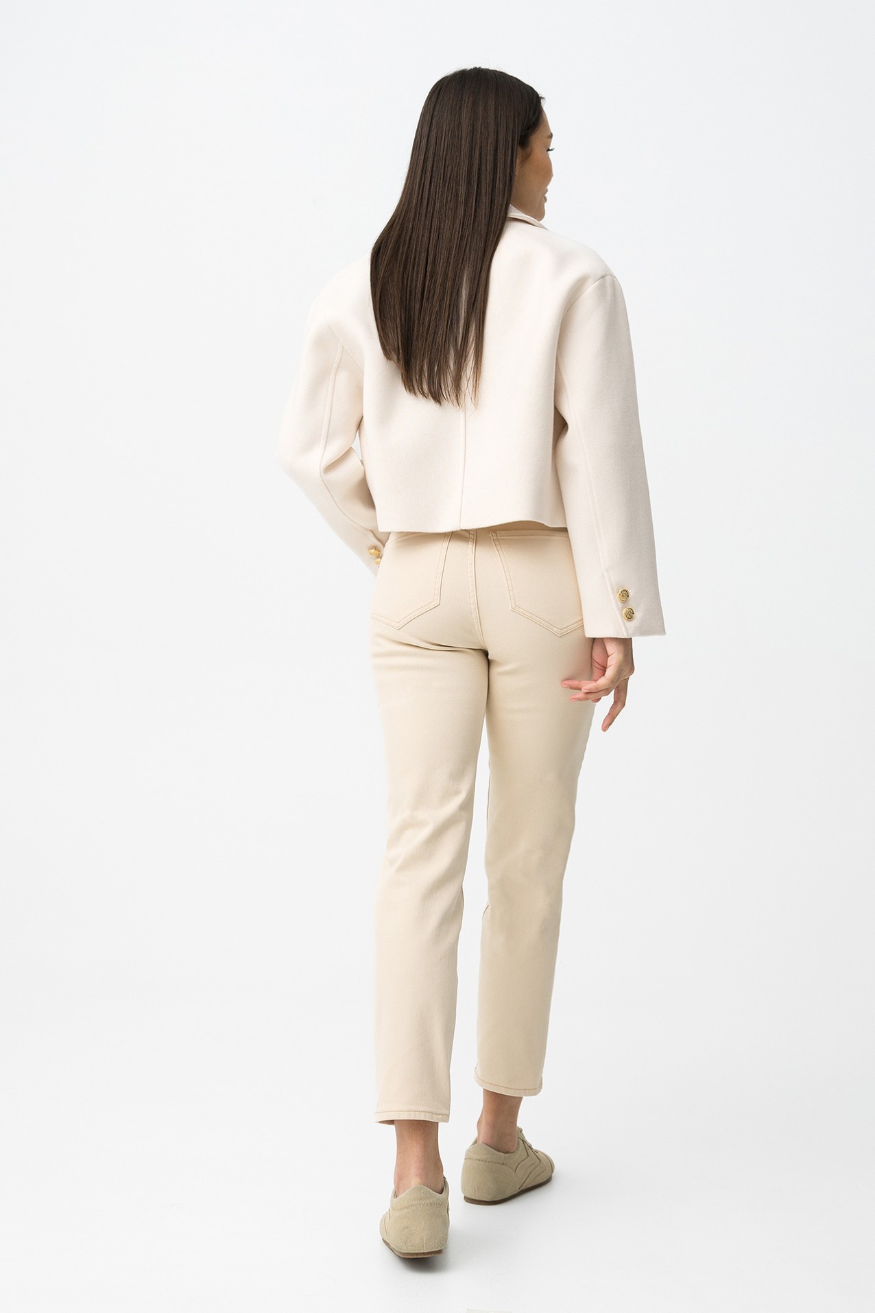 Light Beige Slim Jeans