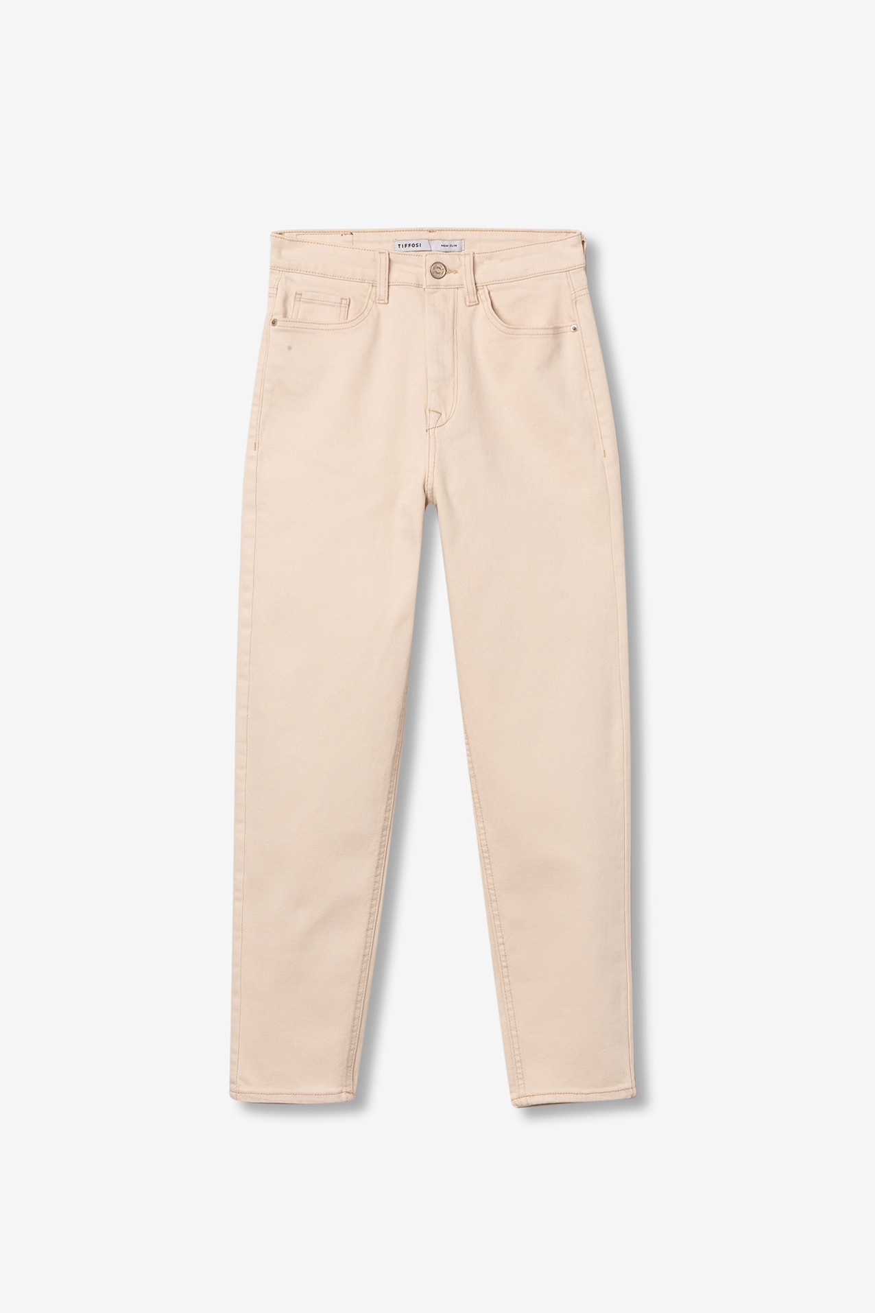 Light Beige Slim Jeans