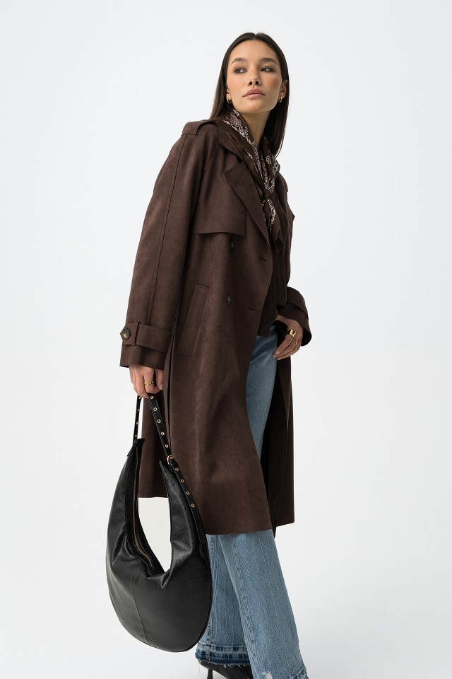 Casaco Chocolate Relaxed