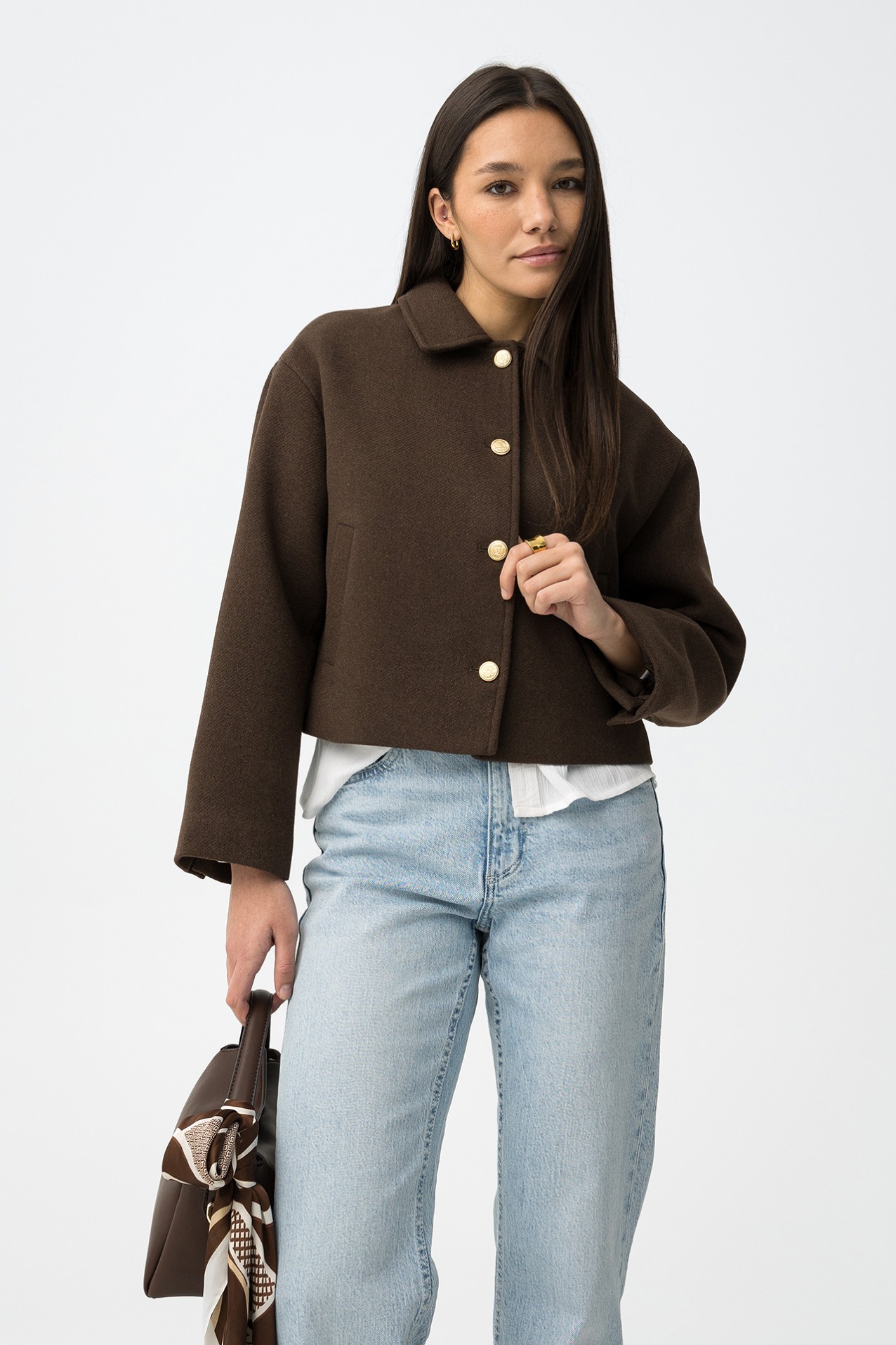 Casaco Relaxed Chocolate