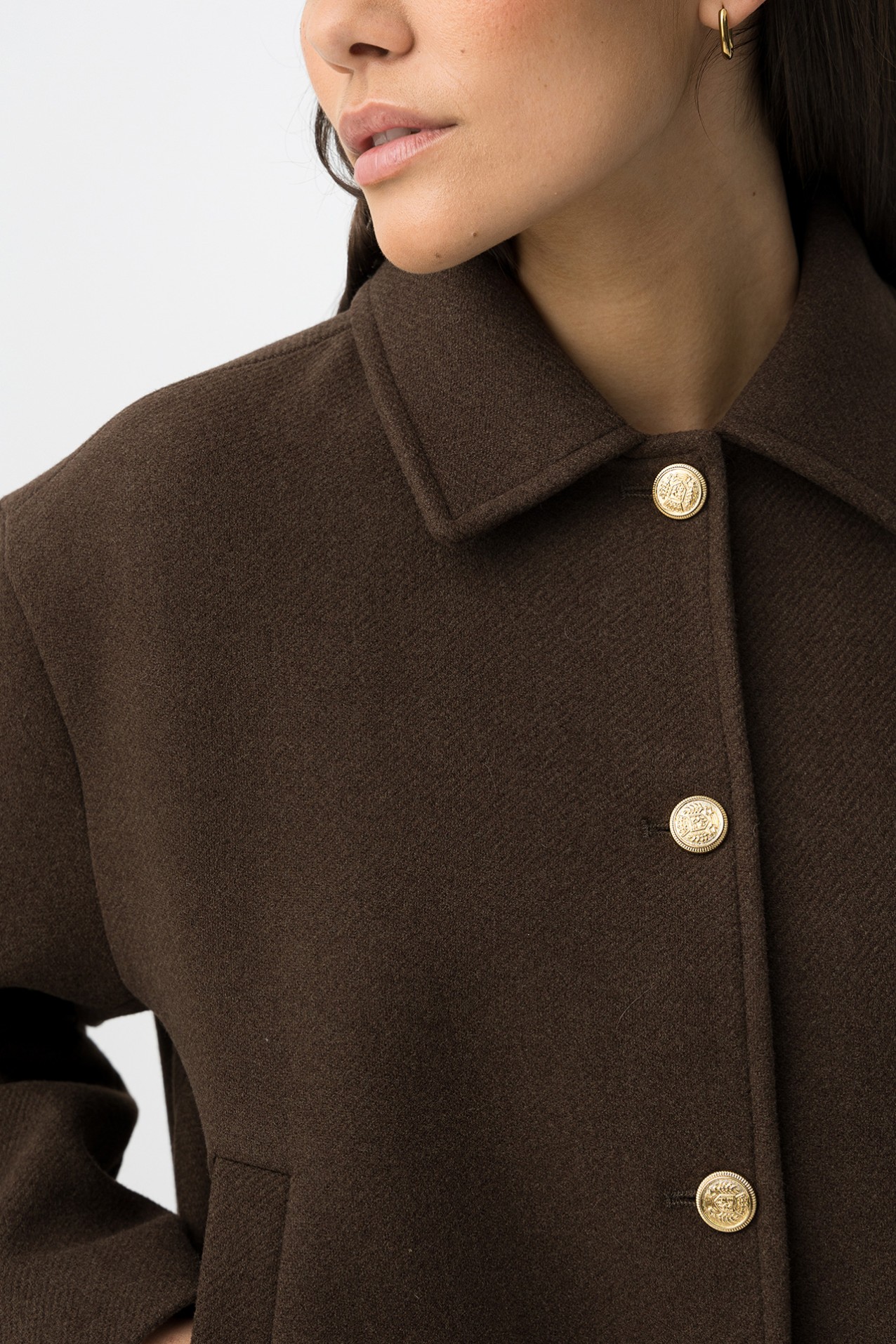 Casaco Relaxed Chocolate